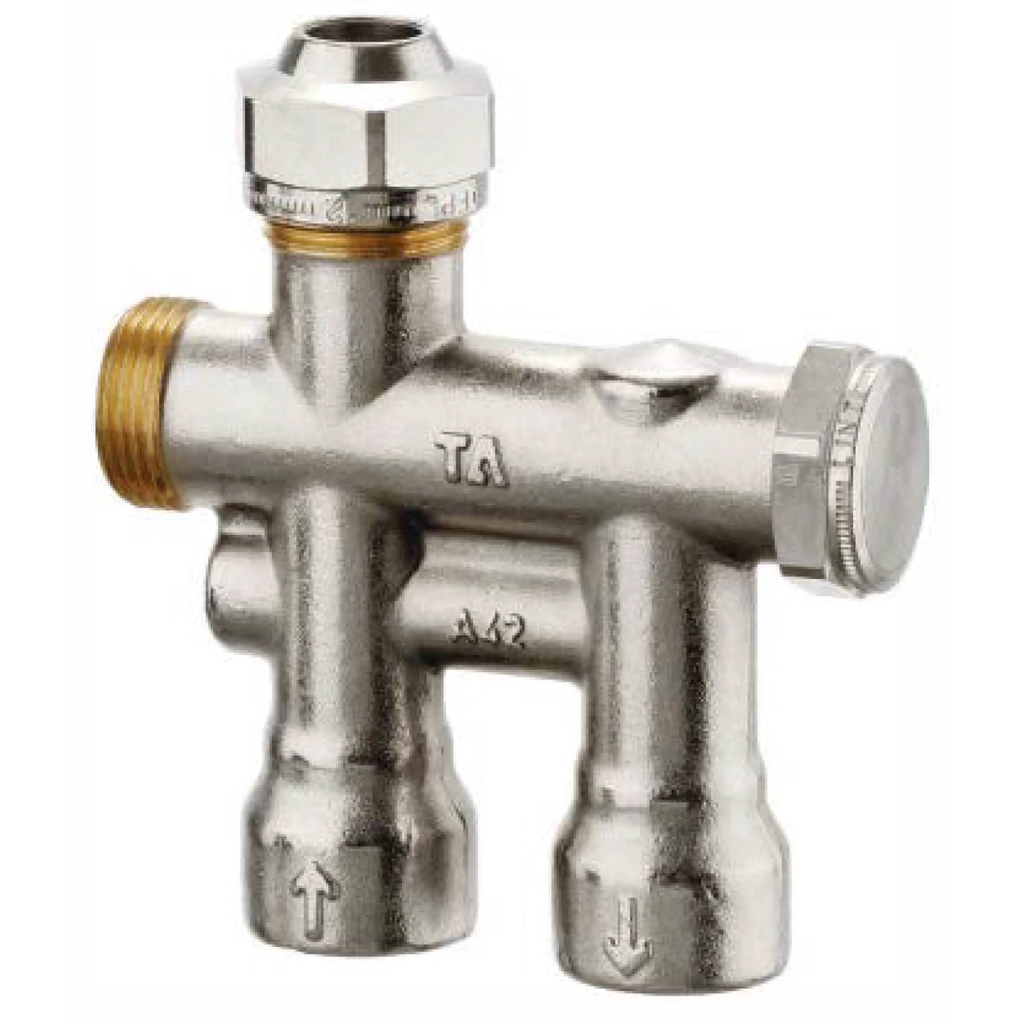 IMI Heimeier TA-RVES Ventilkoppel 506001100 Einrohr unterer Anschluß 1/2 ZollIG, 1 Stk.