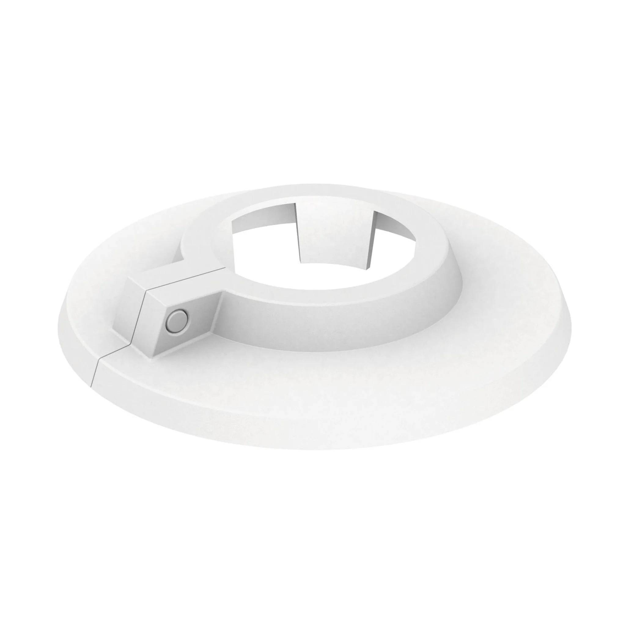 Aalberts RKW Klemmrosetten 1/2 Zoll-22 Weiß, 1 Stk.