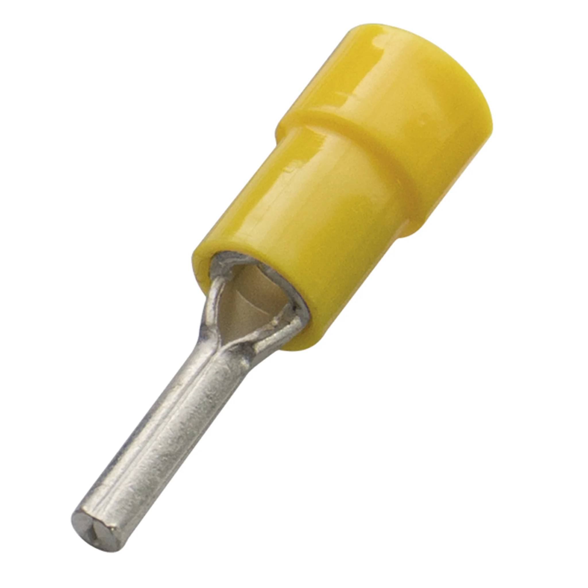 Haupa Rundstift PVC isol. 4 - 6mm2, 100 Stk.