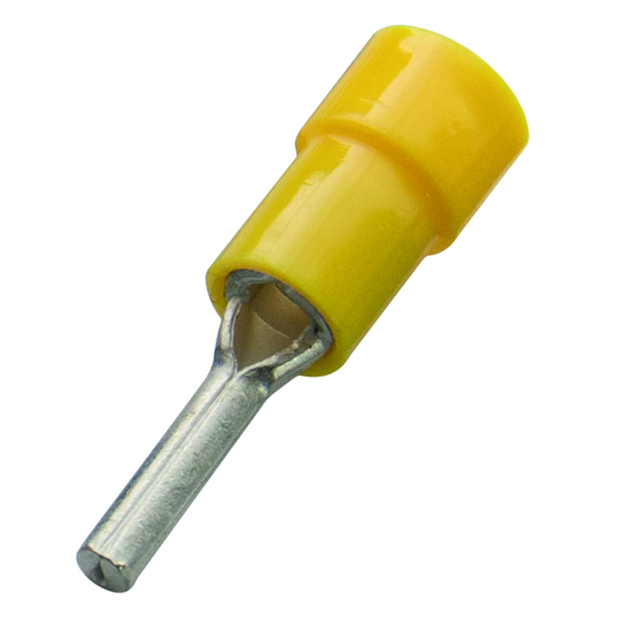 Haupa Rundstift PVC isol. 4 - 6mm2, 100 Stk.