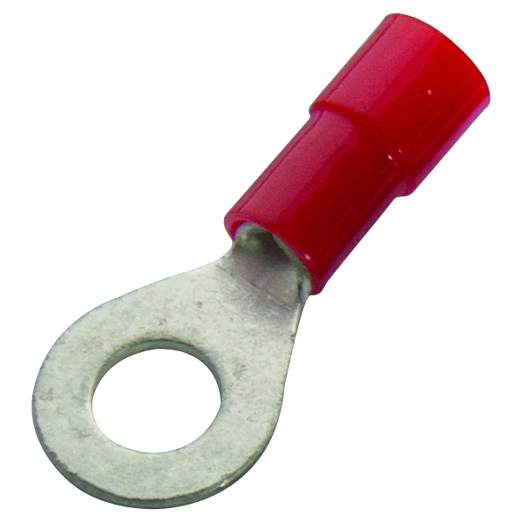 Haupa Ringkabelschuh PVC isol. 0,5 - 1,0mm² M5 0,5-1,0 M5 PVC, 100 Stk.