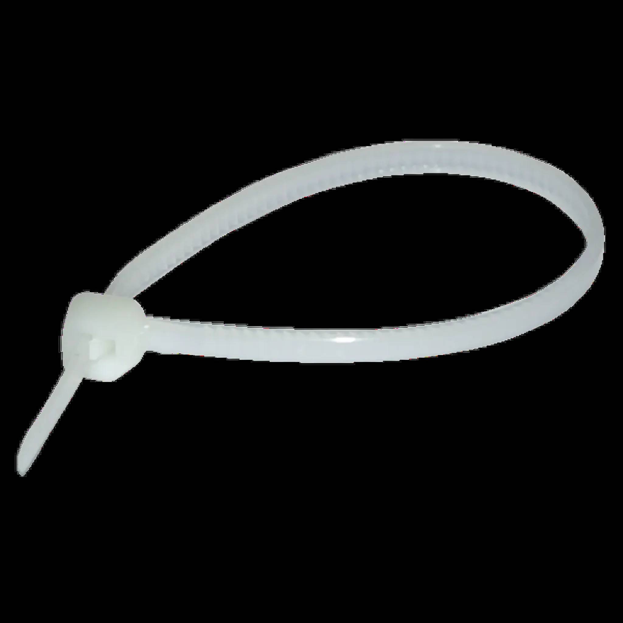 Haupa Kabelbinder, Nylon, Farbe natur 142 x 3,2mm, Packung mit 100 Stk.