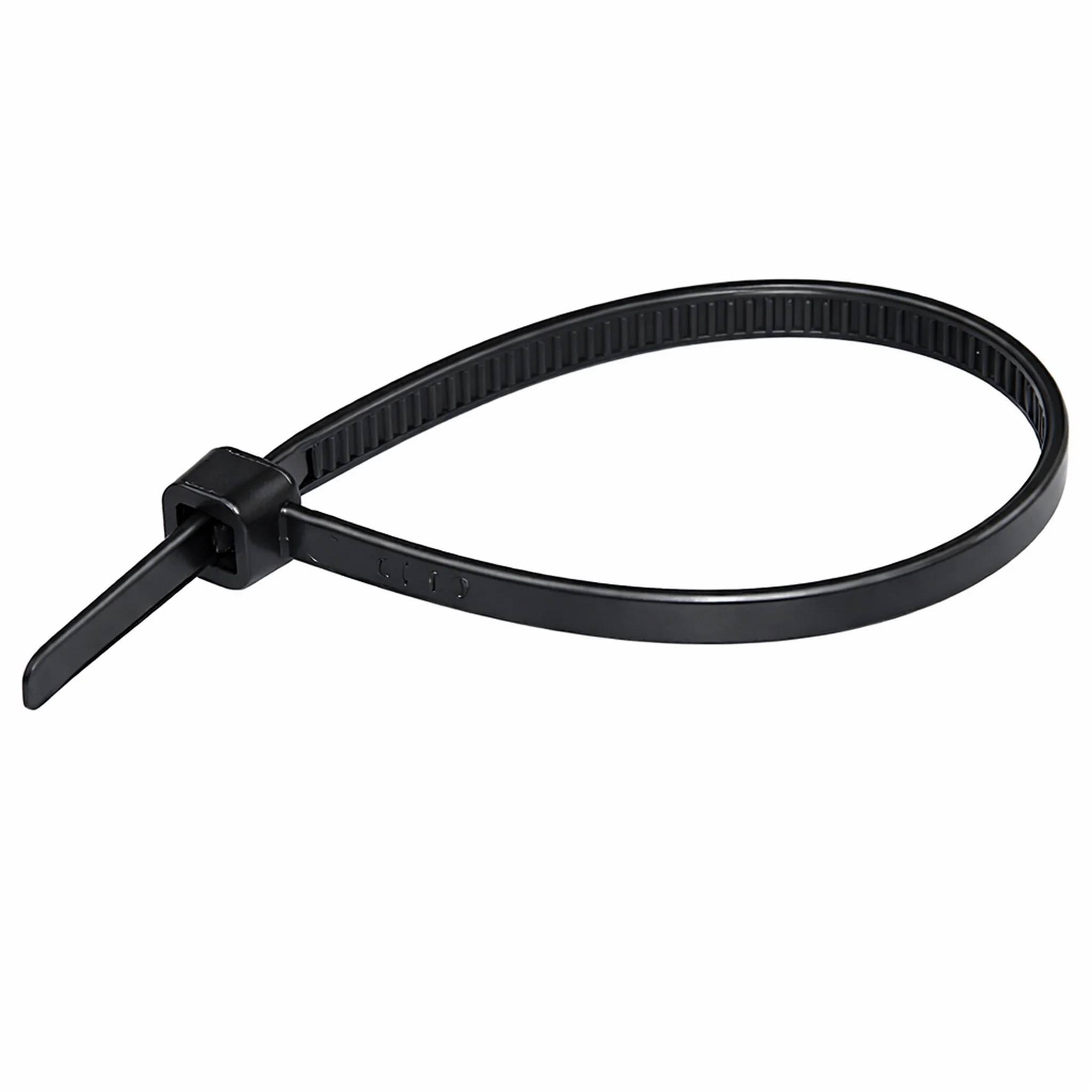 Haupa Kabelbinder, Nylon, Farbe schwarz 292 x 3,6mm, Packung mit 100 Stk.