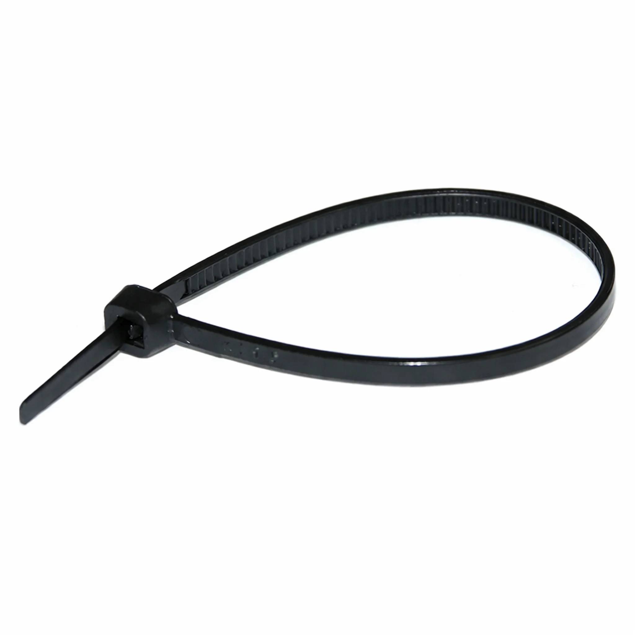 Haupa Kabelbinder, Nylon, Farbe schwarz 371 x 4,8mm, Packung mit 100 Stk.