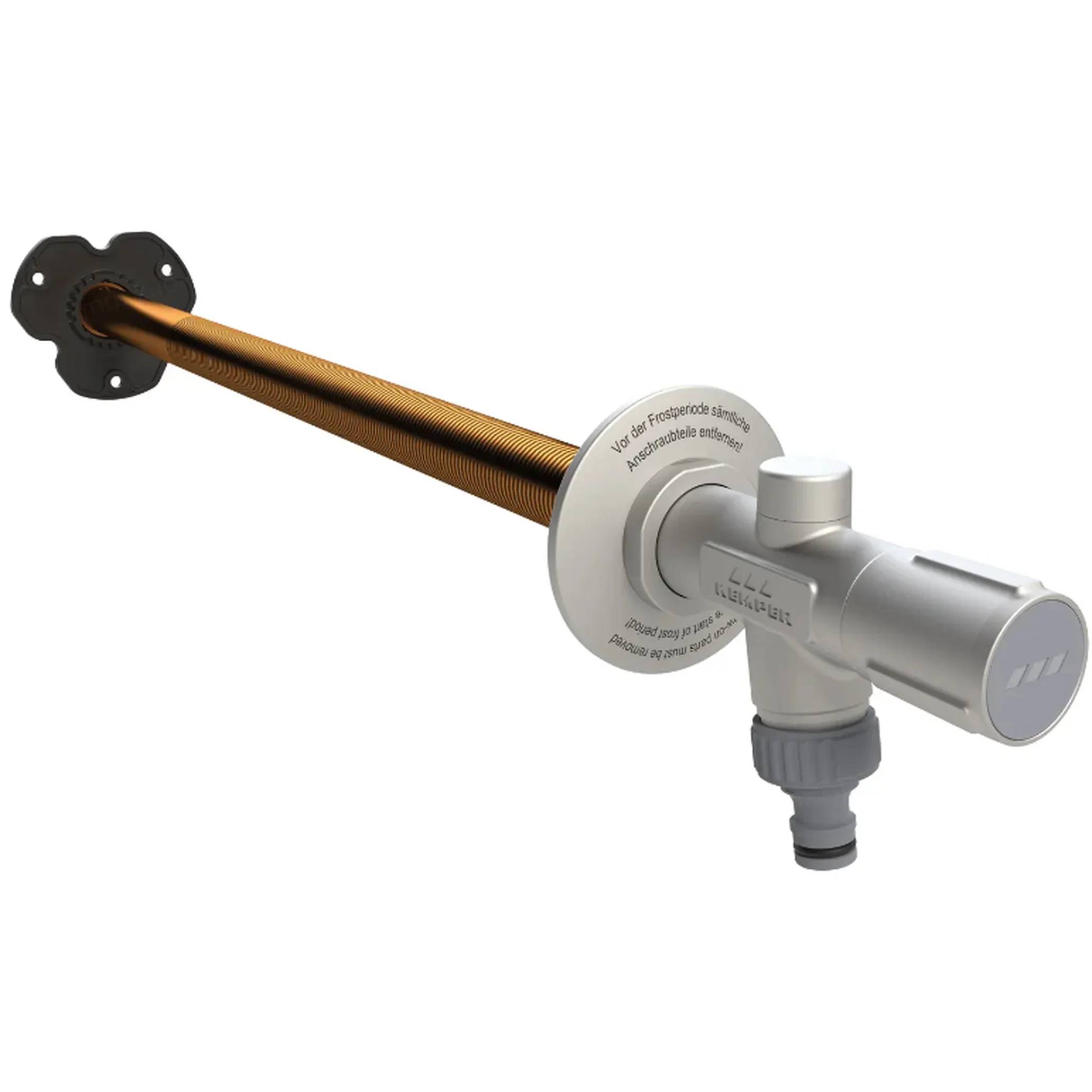 Kemper FROSTI Frostsichere Außenarmatur, Bausatz 260-530mm Griff DN20, 1 Stk.