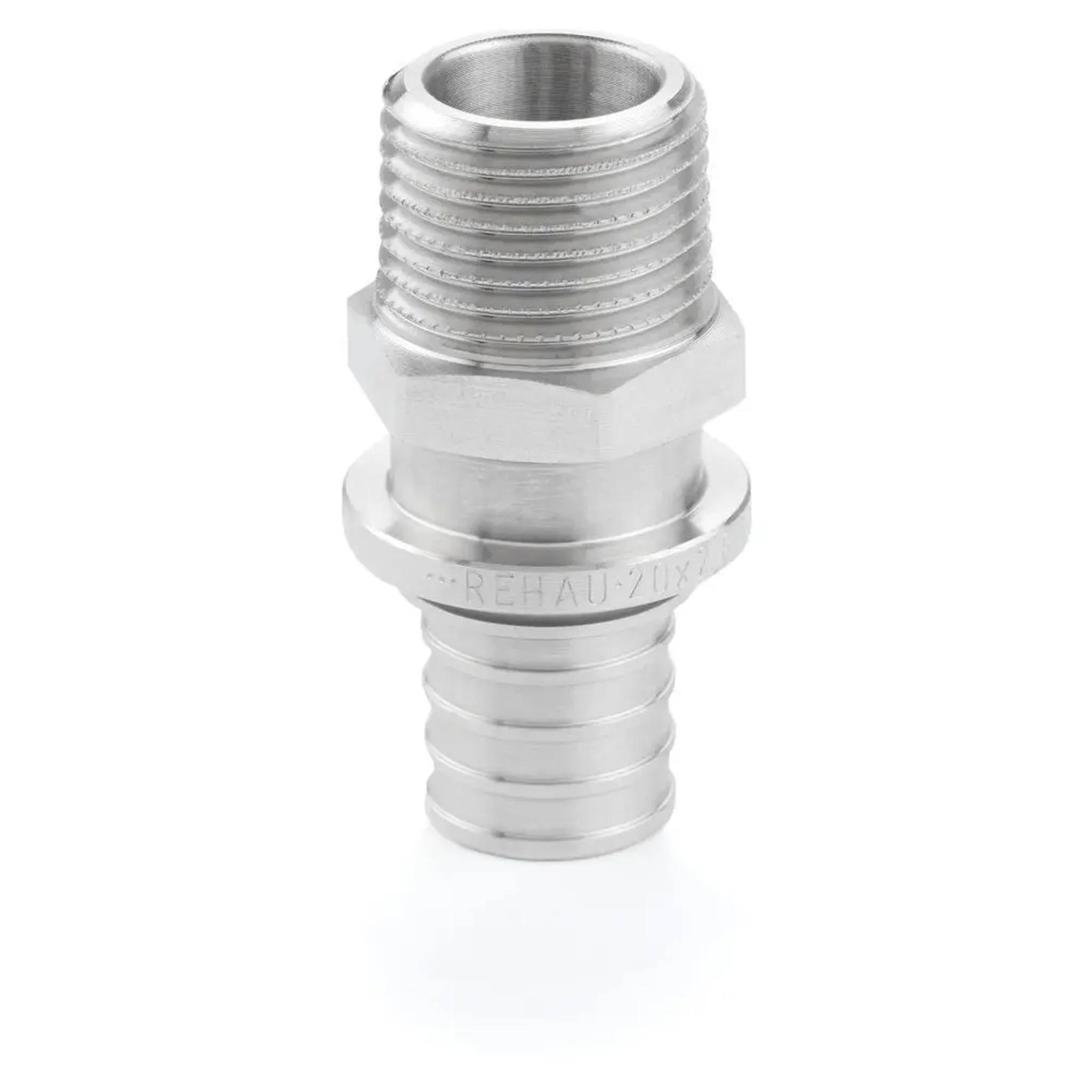 REHAU Übergang 17 x 2,0 / 16 x 1,5 / ML 16 - R 1/2, 1 Stk.