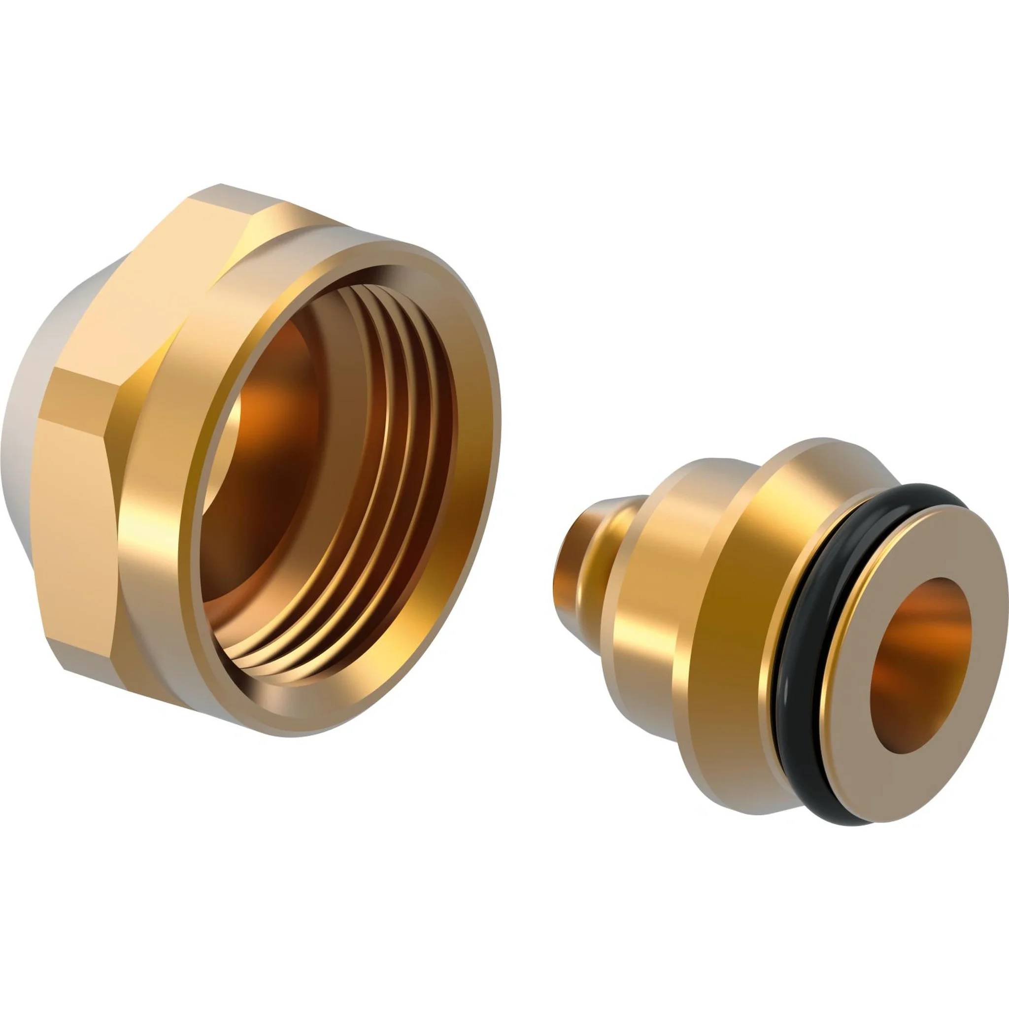 UPONOR Vario Klemmringverschraubung, PEX, 14x2,0, G3/4"FT, Euro, 1 Stk.
