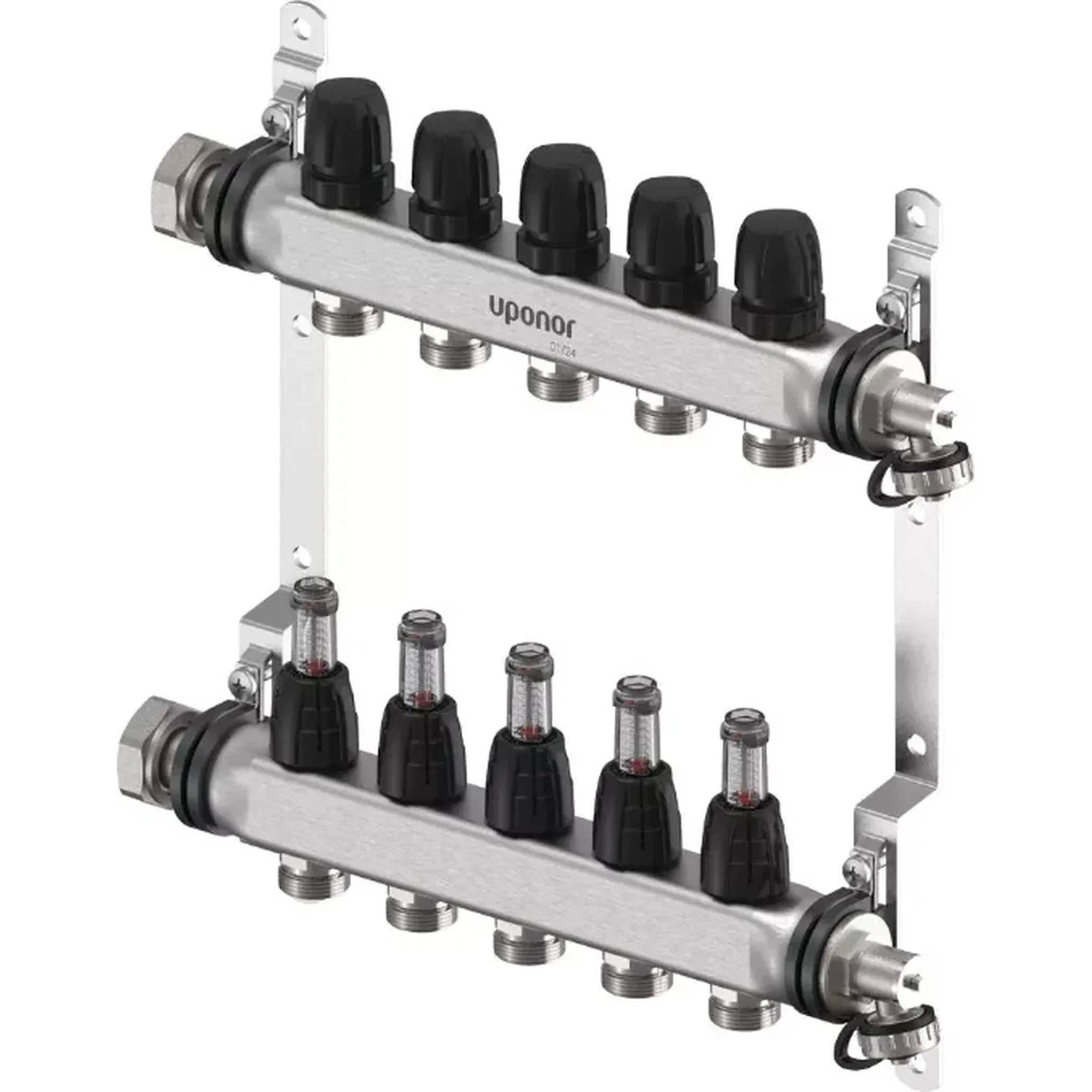 UPONOR Vario S Verteiler, FM, 5xG3/4, Euro, G1, 1 Stk.