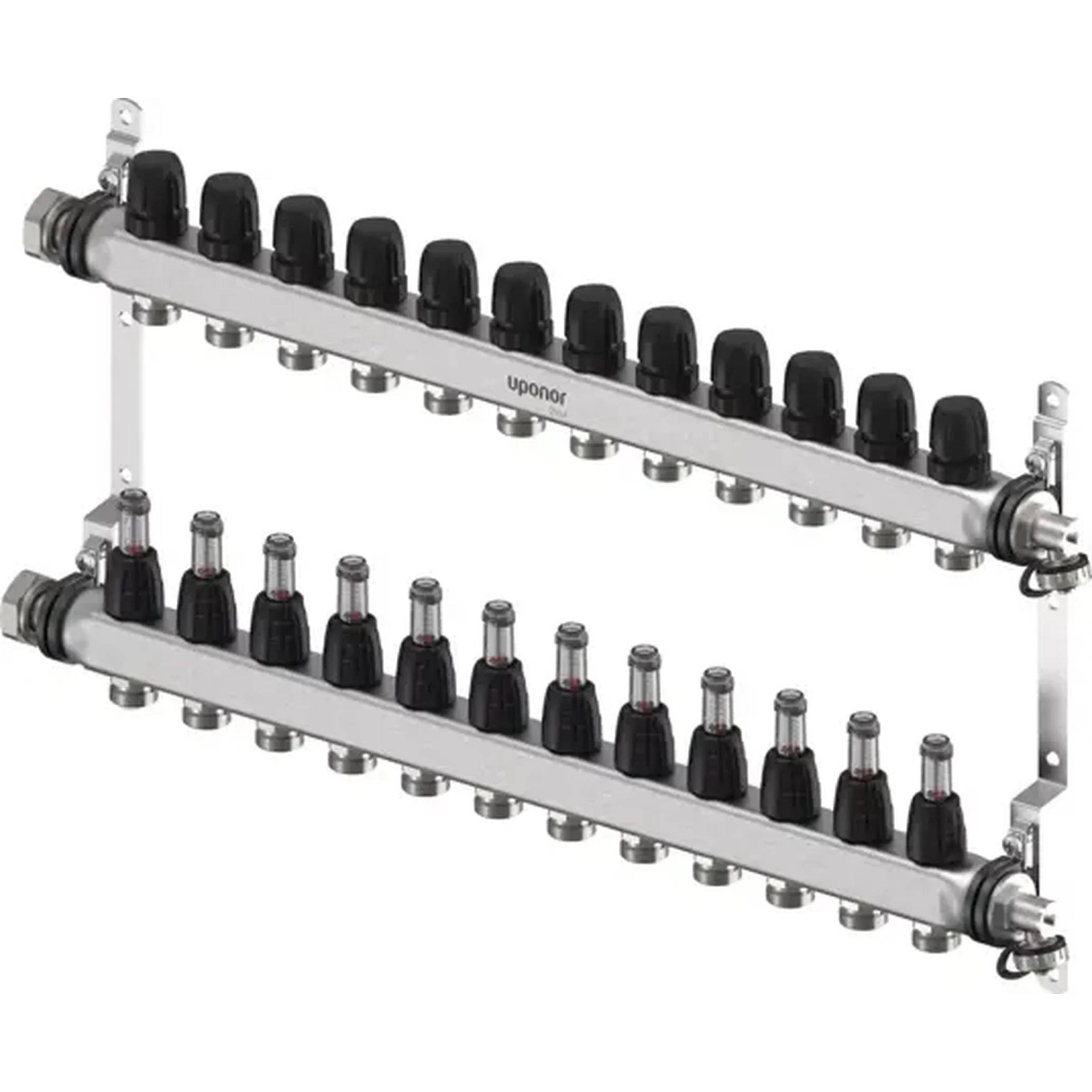 UPONOR Vario S Verteiler FM, 12xG3/4, Euro, G1, 1 Stk.