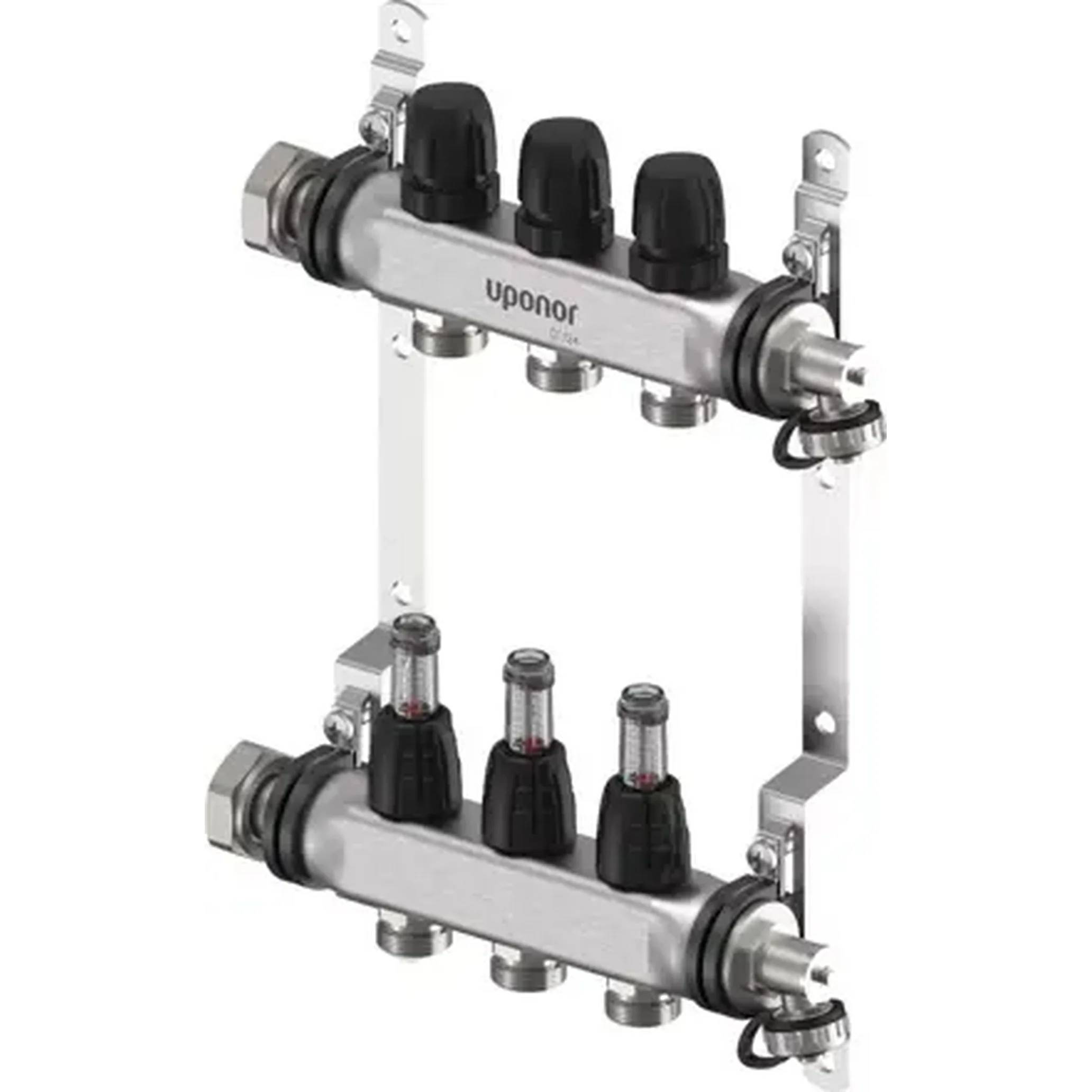 UPONOR Vario S Verteiler, FM, 3xG3/4, Euro, G1, 1 Stk.