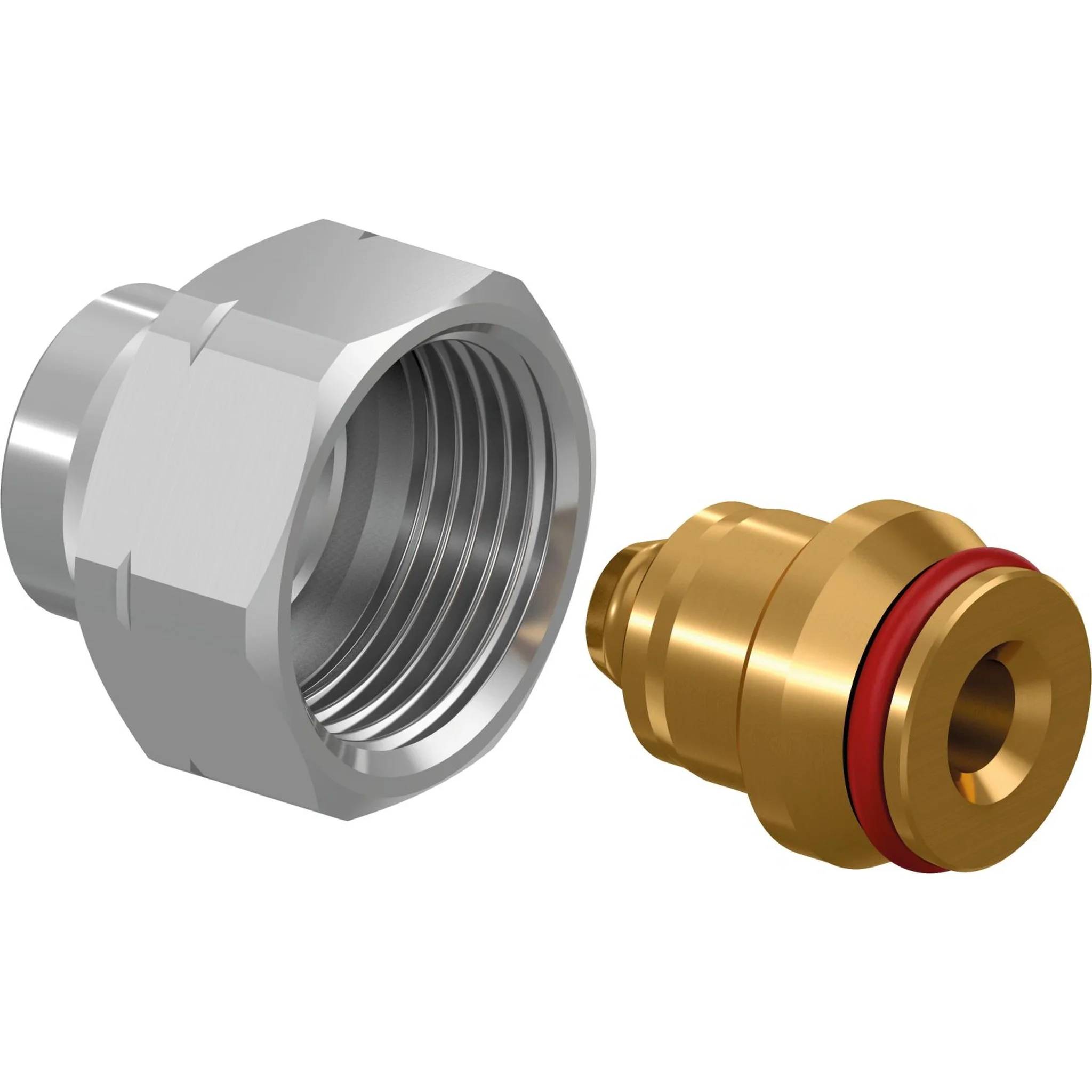 UPONOR Vario Eurokonusverschraubung, MLCP, RED, 14x1,6, 3/4"Euro, 1 Stk.