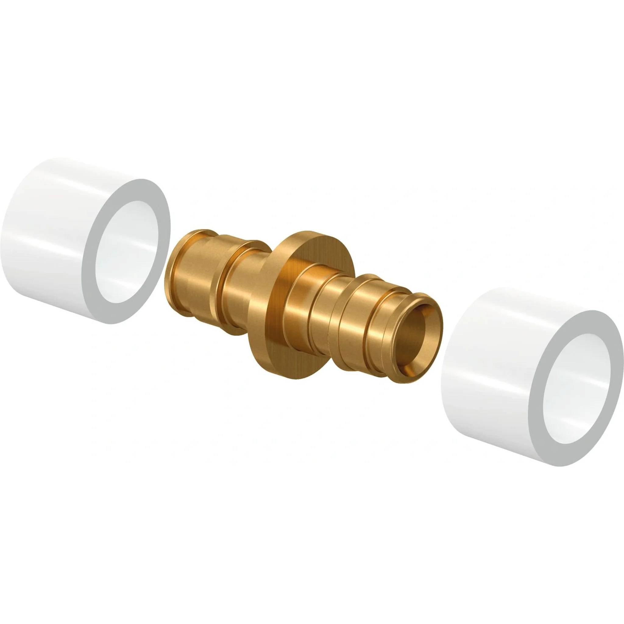 UPONOR Q&E Kupplung, m. Ringen DR, 14-14, 10 Stk.