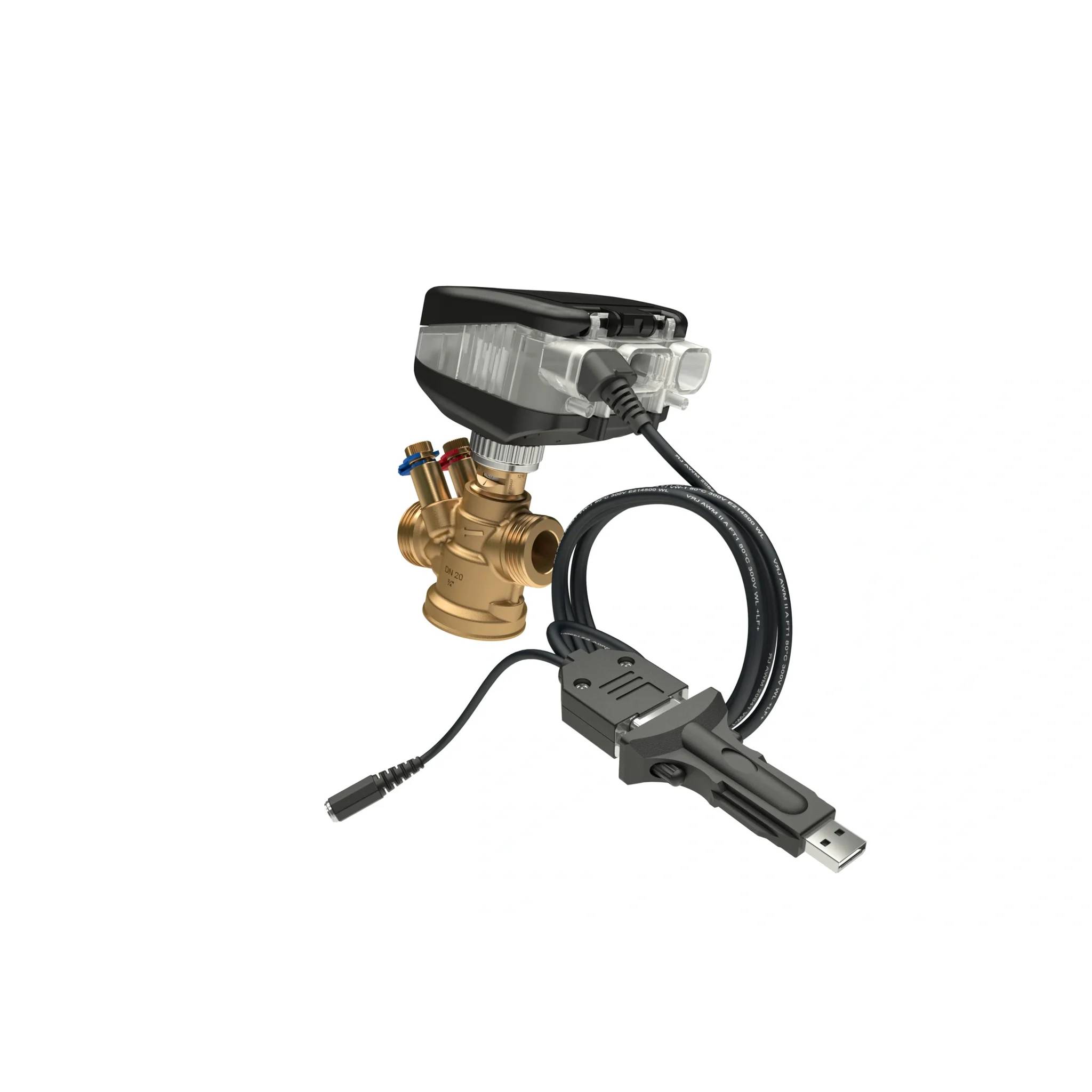Danfoss druckunabh. Regelventil, ABQM 4,0, DN20, 110-1100 l/h, oh. Messnip., 1"AG, 1 Stk.