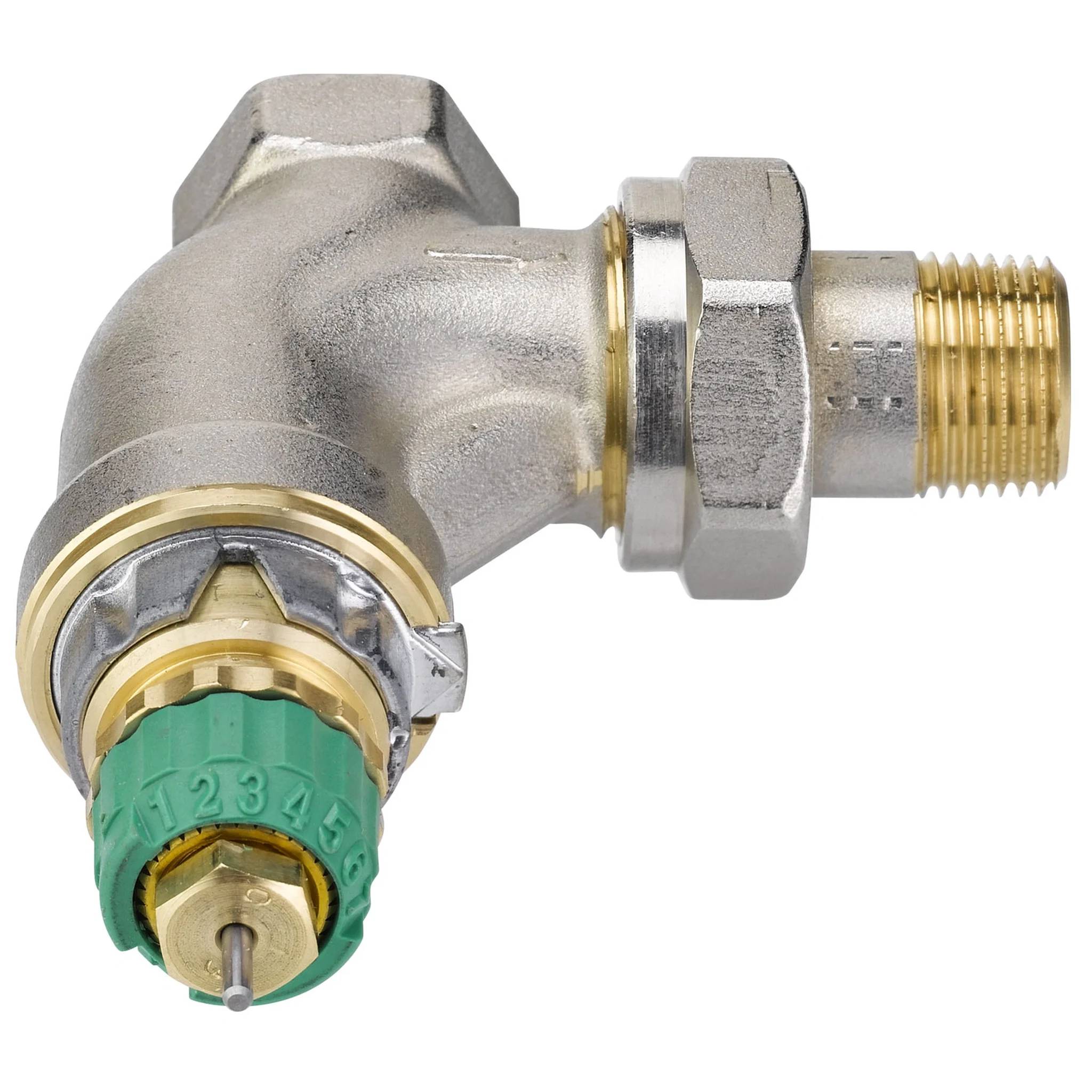 Danfoss Dynamic Valve RA-DV 15, druckunabhängig, R 1/2, Eck, vernickelt, 1 Stk.