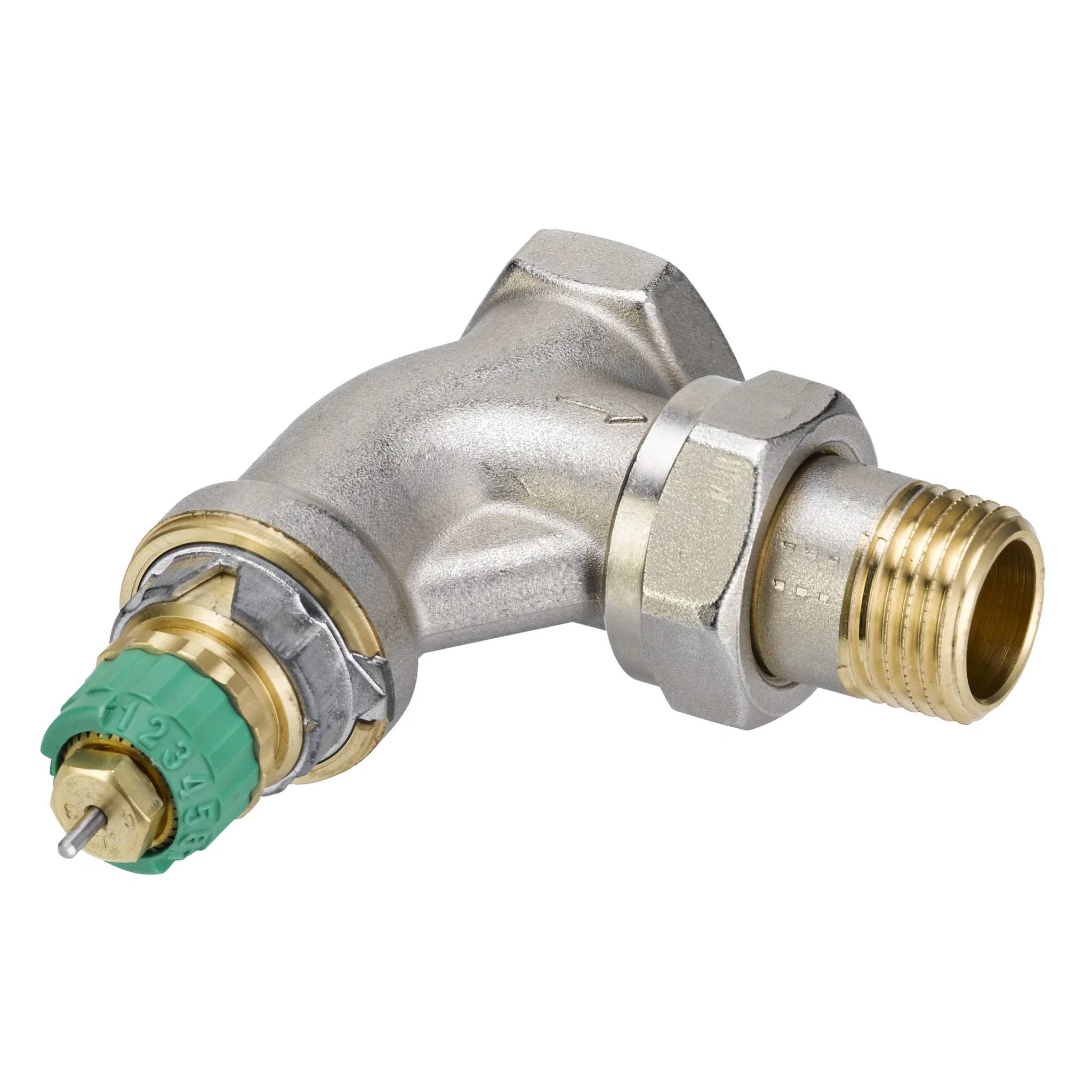 Danfoss Dynamic Valve RA-DV 15, druckunabhängig, R 1/2, Eck, vernickelt, 1 Stk.