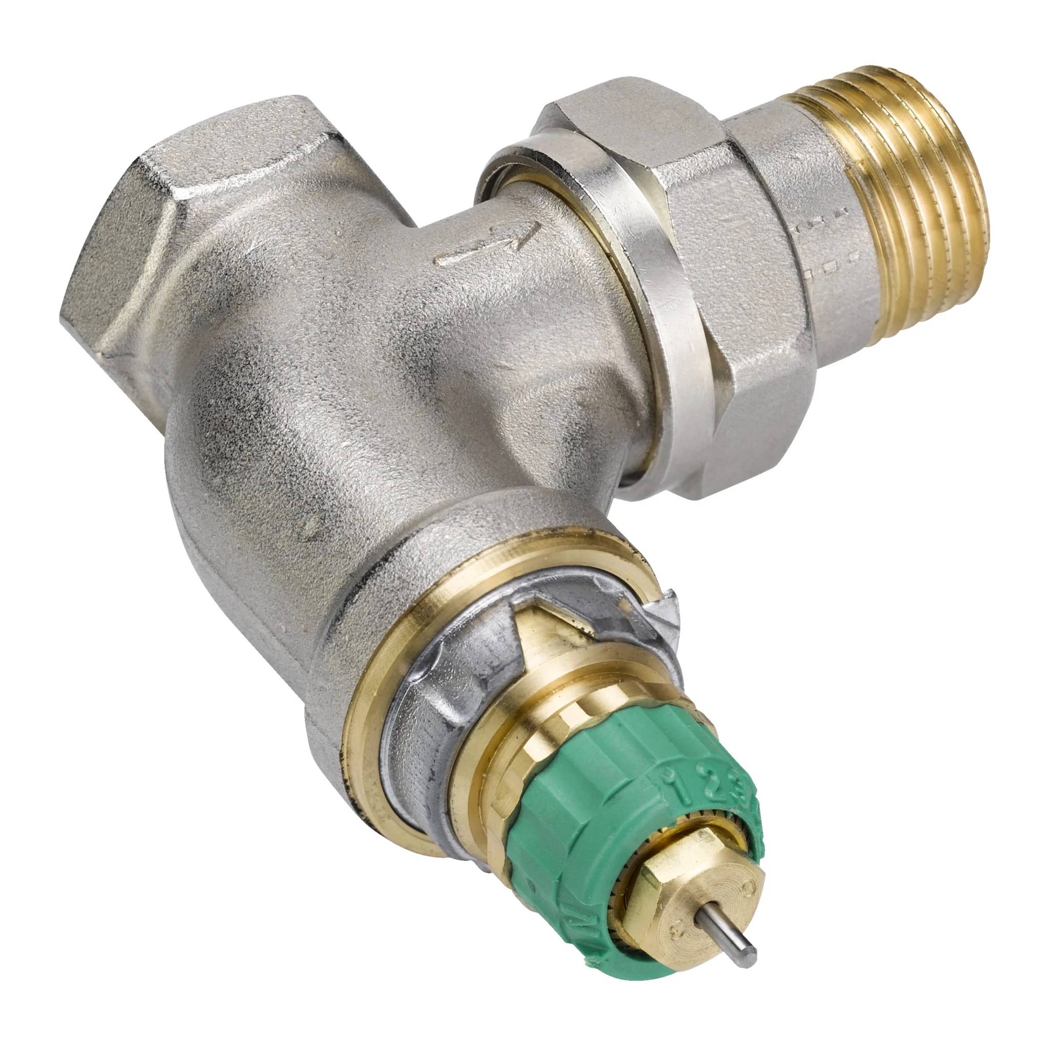 Danfoss Dynamic Valve RA-DV 15, druckunabhängig, R 1/2, Eck, vernickelt, 1 Stk.