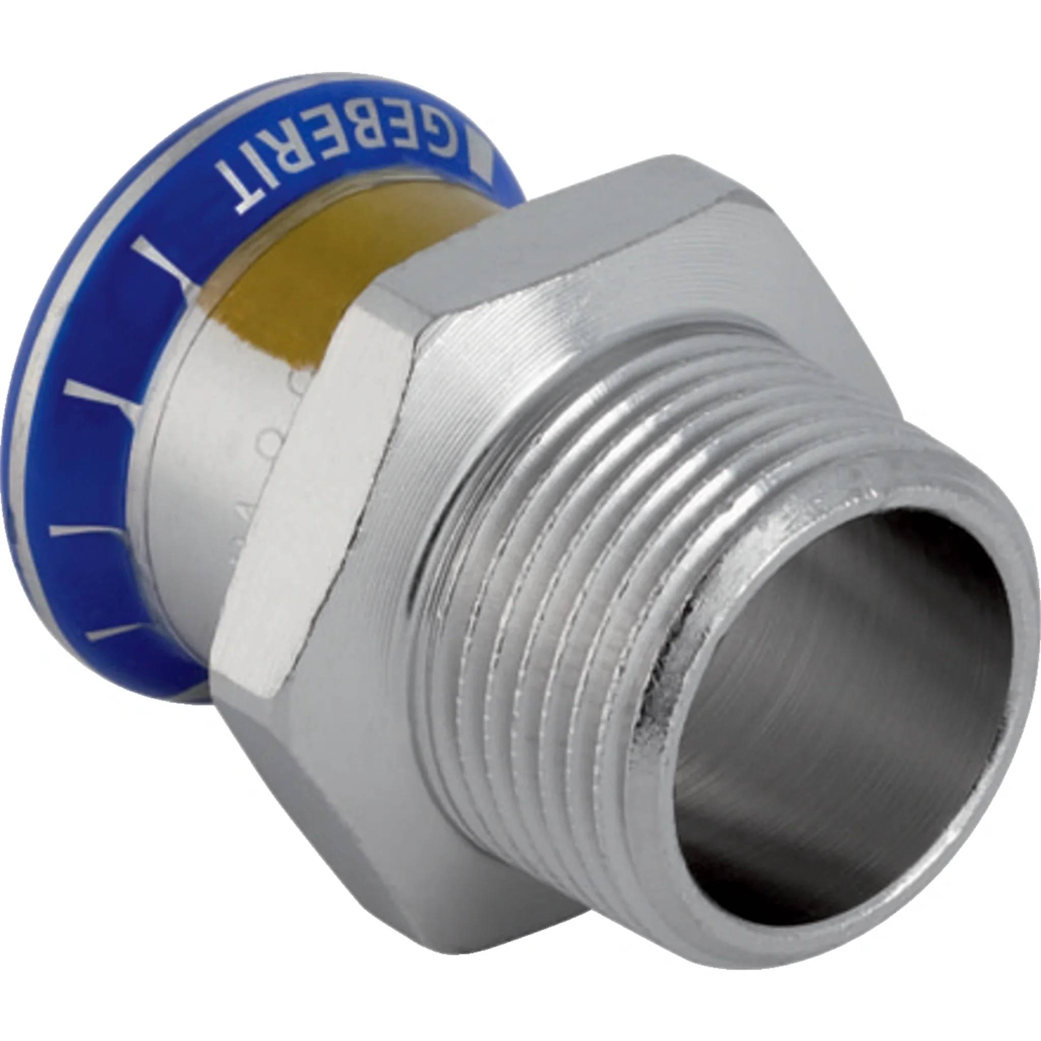Geberit GE Mapress, Edelstahl, Gas, Uebergang, d28mm, R3/4, 1 Stk.