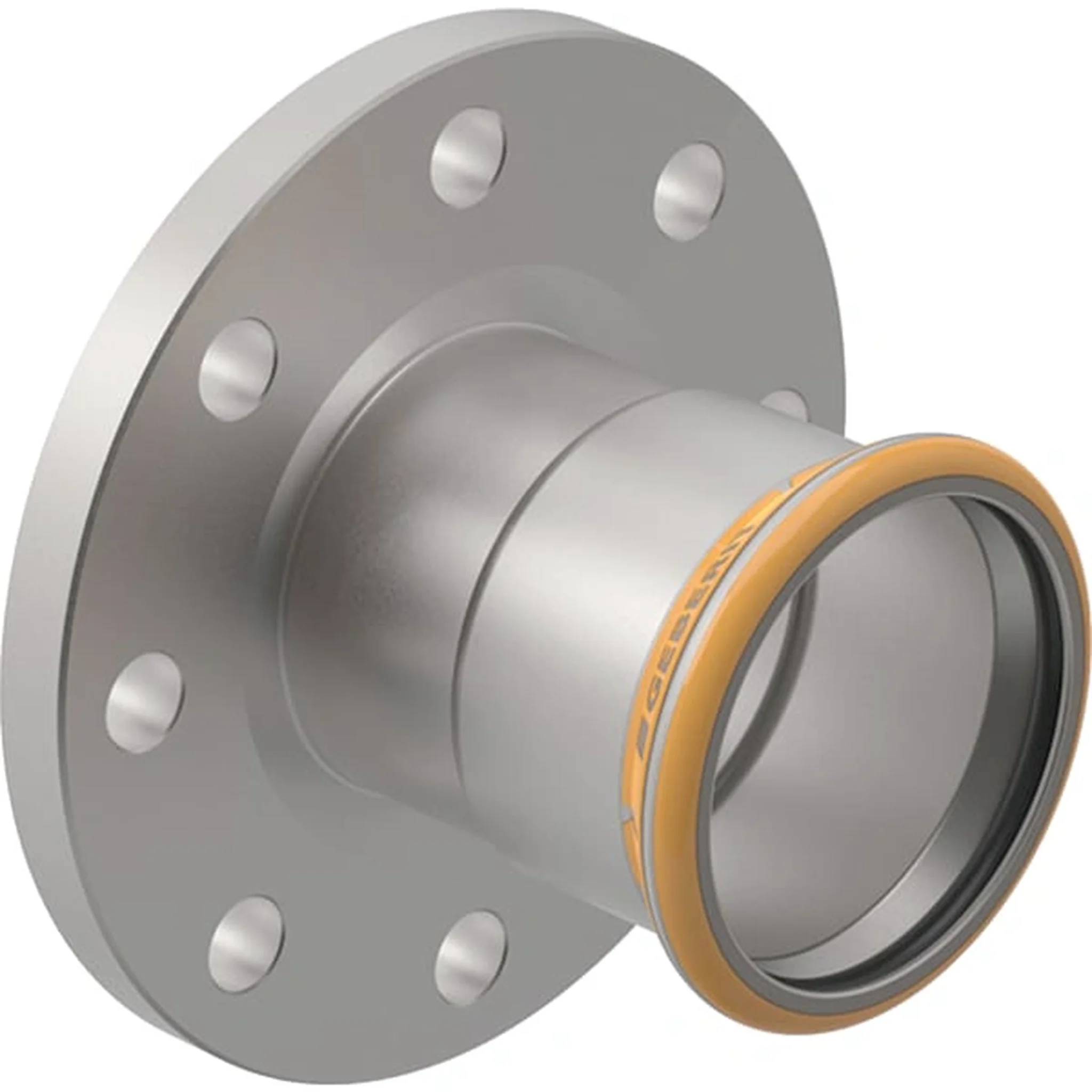 Geberit GE Mapress Therm Flansch, Pressmuffe, PN10/16, DN80/d88,9mm, NPW, 1 Stk.