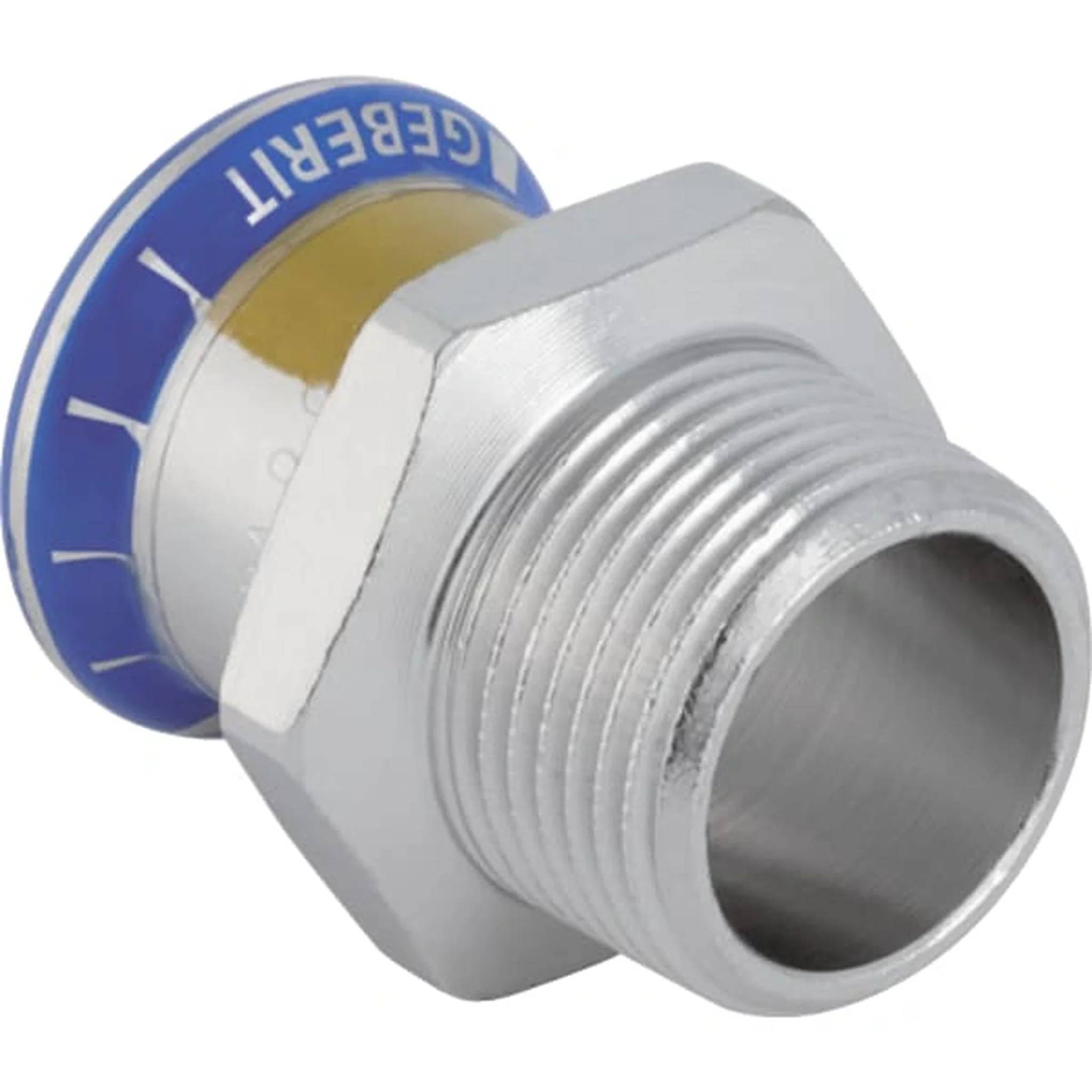 Geberit GE Mapress, Edelstahl, Gas Uebergang, d35mm x R1, 1 Stk.