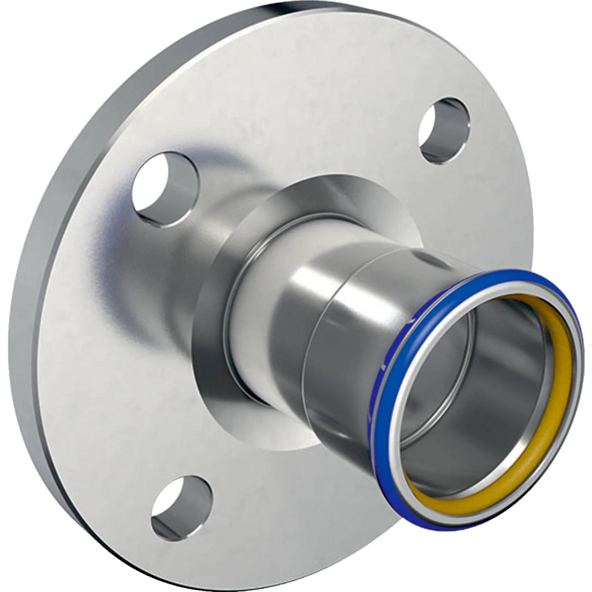 Geberit GE Mapress ES, Gas Flansch, PN10/20, mit Pressmuffe, d54mm, 1 Stk.