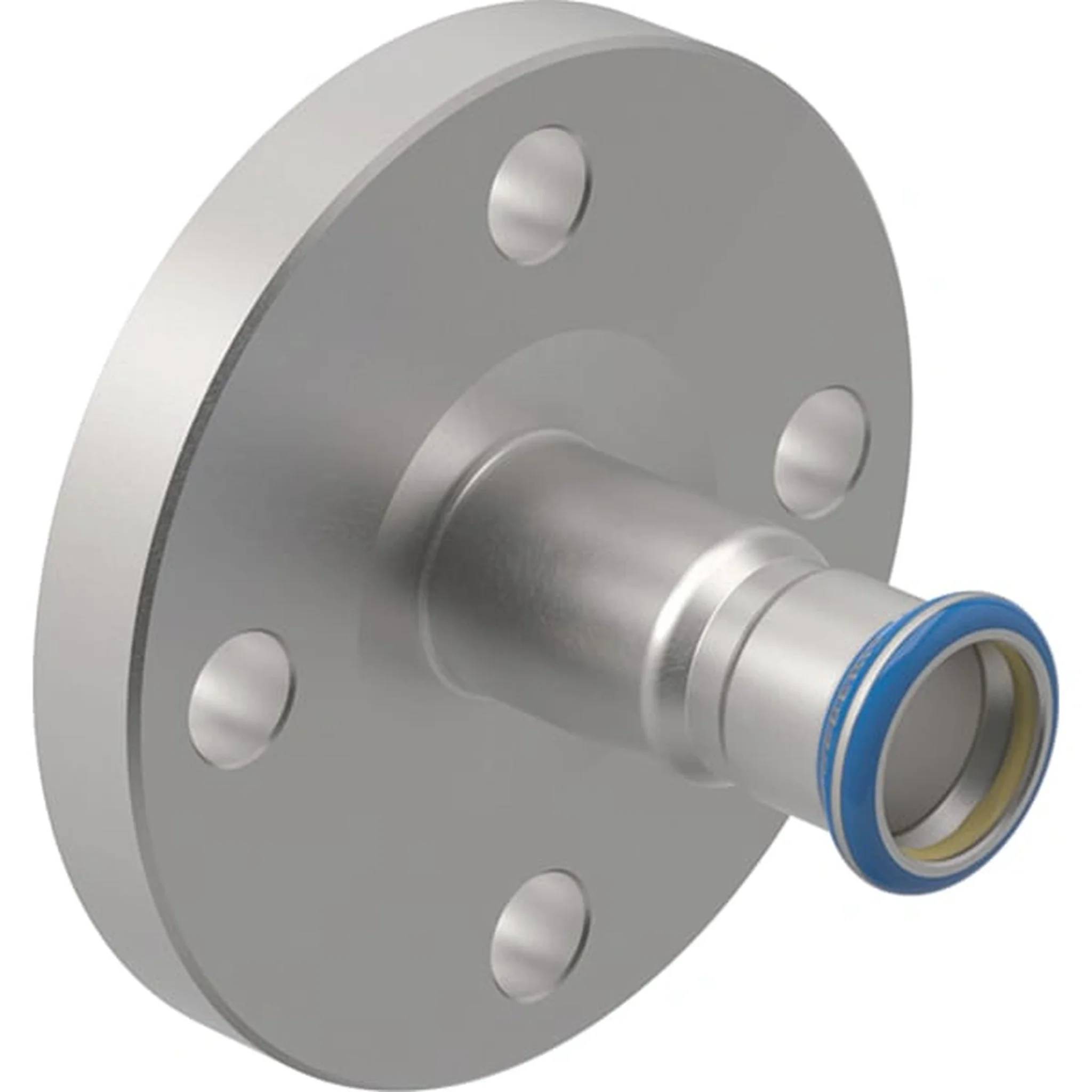 Geberit GE Mapress ES, Gas Flansch, PN10/20, mit Pressmuffe, d54mm, 1 Stk.