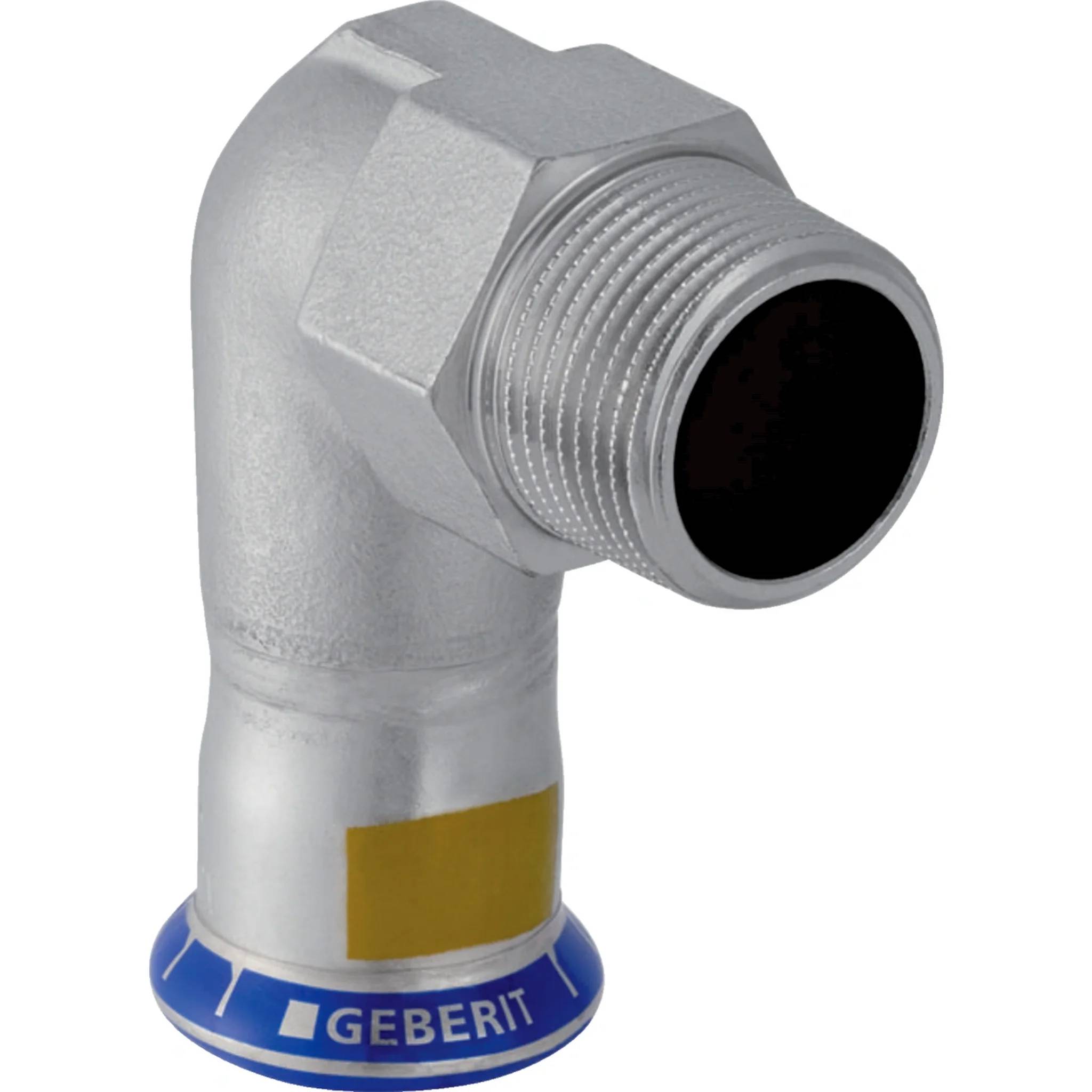 Geberit GE Mapress, Edelstahl, Gas, Uebergangswink., 90 Gr., d28mm, R3/4, 1 Stk.