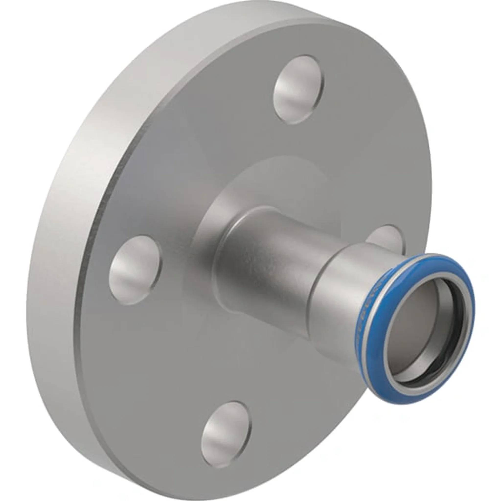Geberit GE Mapress Edelstahl Flansch, PN10/16, Pressmuffe, d42mm, 1 Stk.