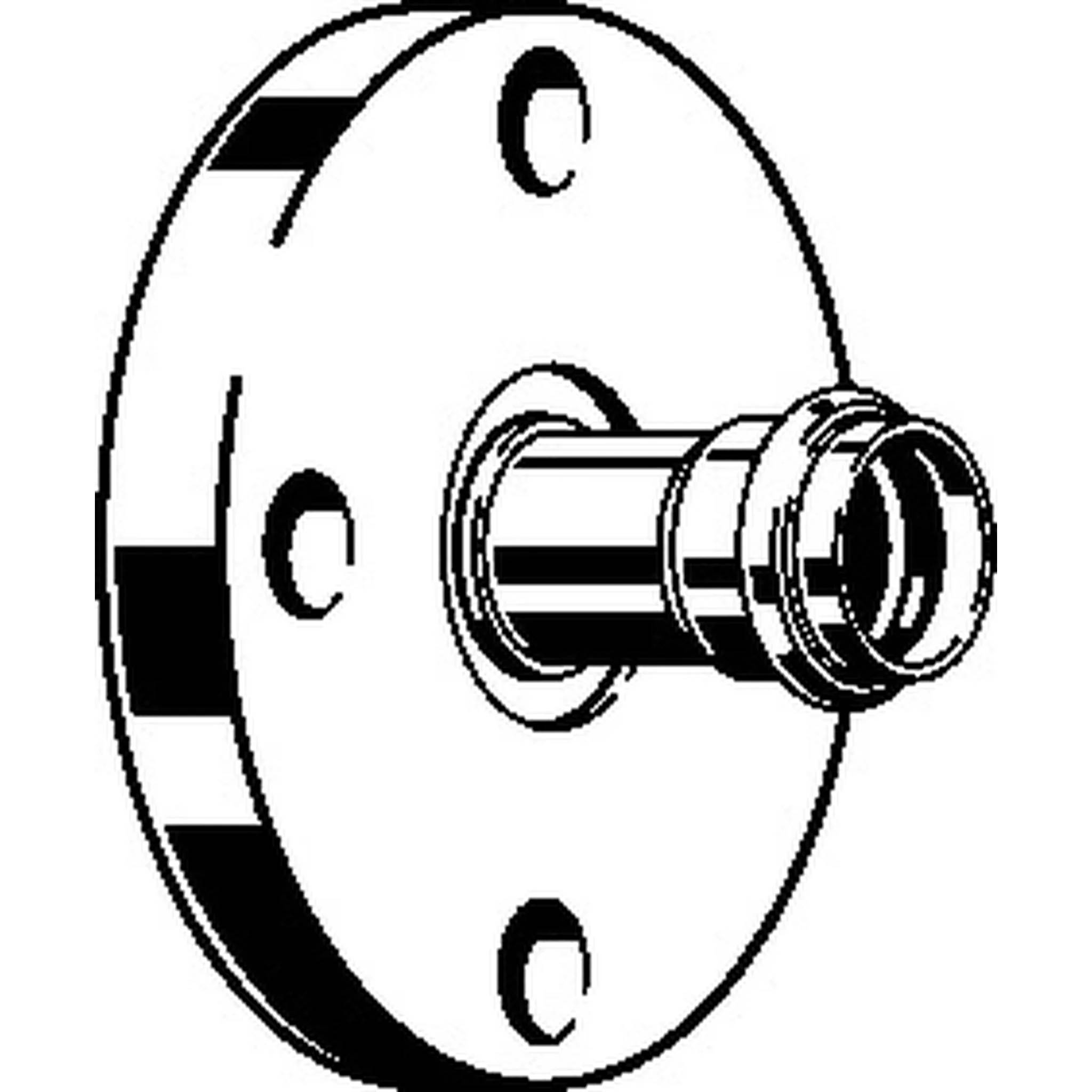 Viega Temponox-Flanschübergang, Stahl nichtrostend, Modell 1759, DN 40, d 42, 4 Bohrungen, Lochkreis-Ø 110, 1 Stk.