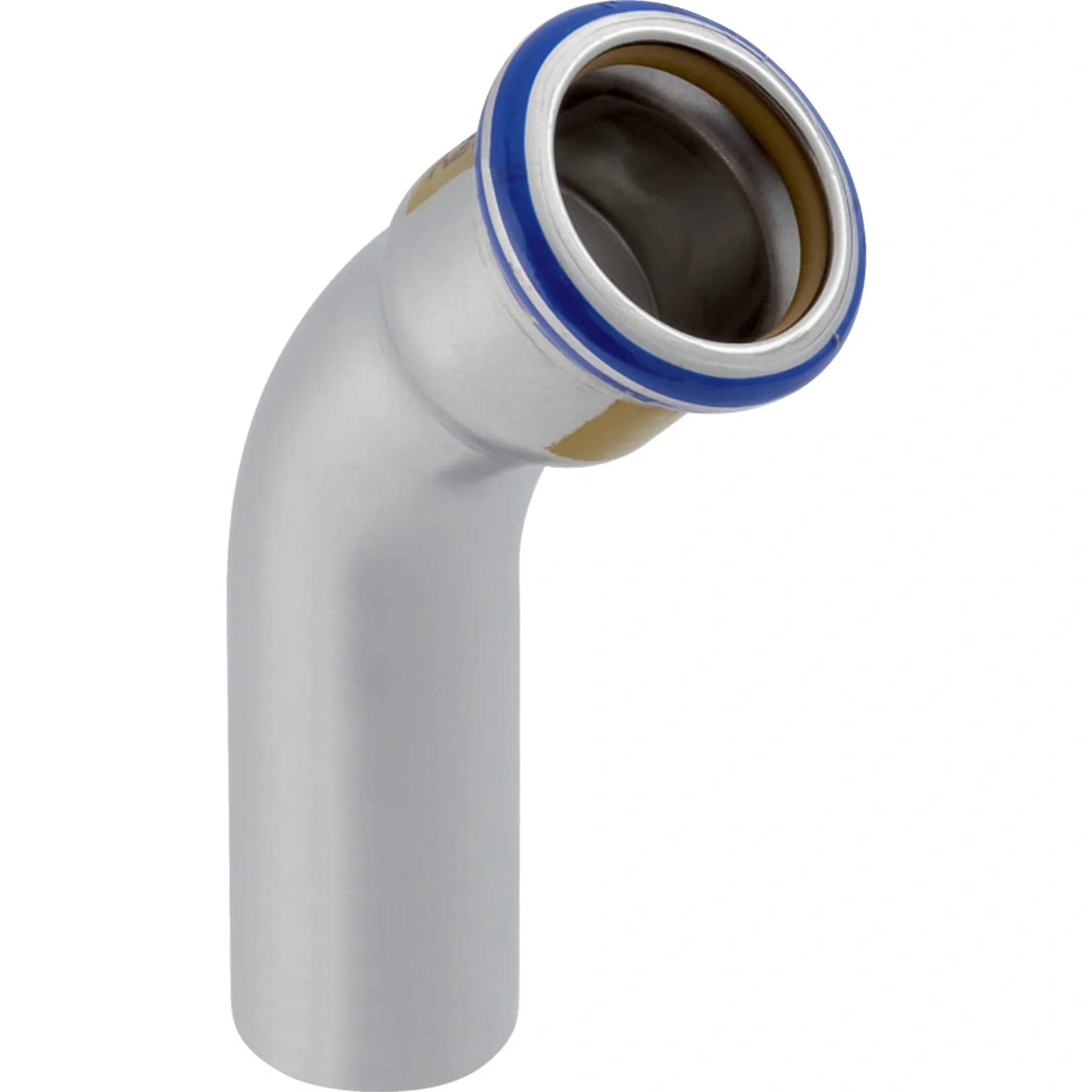Geberit GE Mapress, Edelstahl, Gas, Bogen, mit Einschubende, 45 Gr., d28mm, 1 Stk.