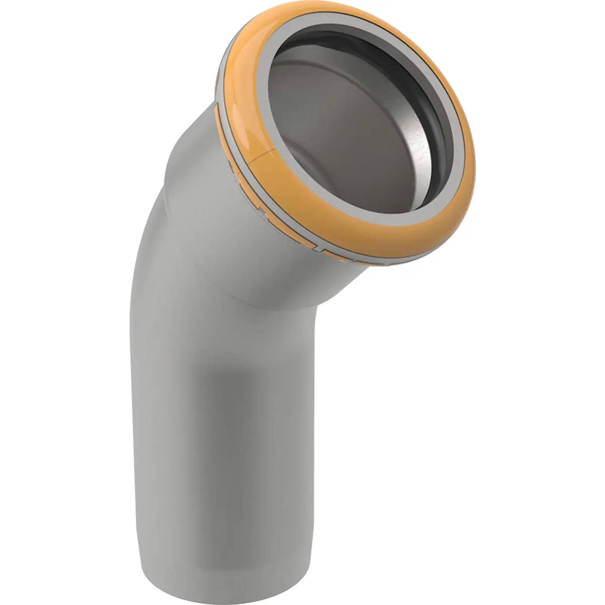 Geberit GE Mapress Therm, Bogen Einschubende, 45 Gr., d35mm, NPW, 1 Stk.