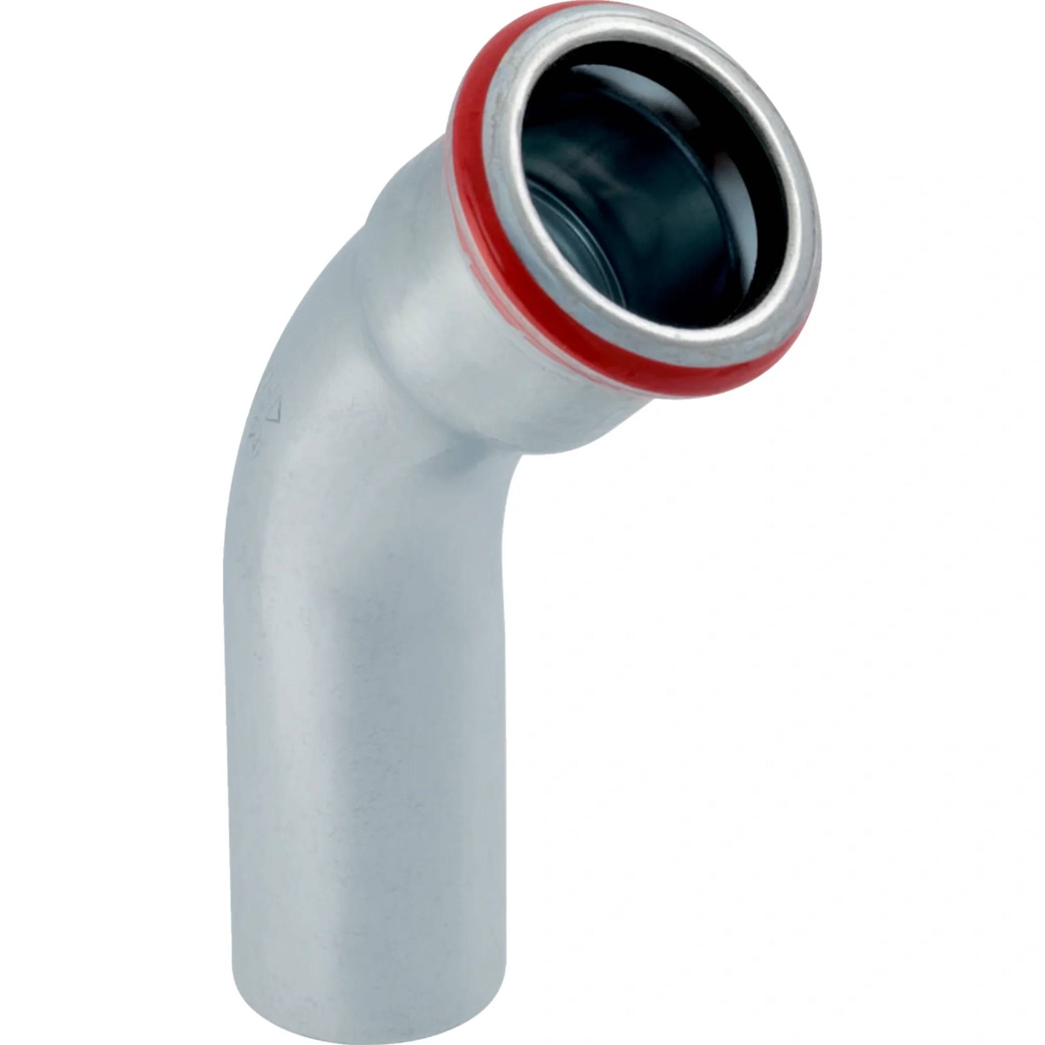 Geberit GE Mapress, C-Stahl Bogen mit Einschubende, 45 Gr., d108mm, verzinkt, 1 Stk.