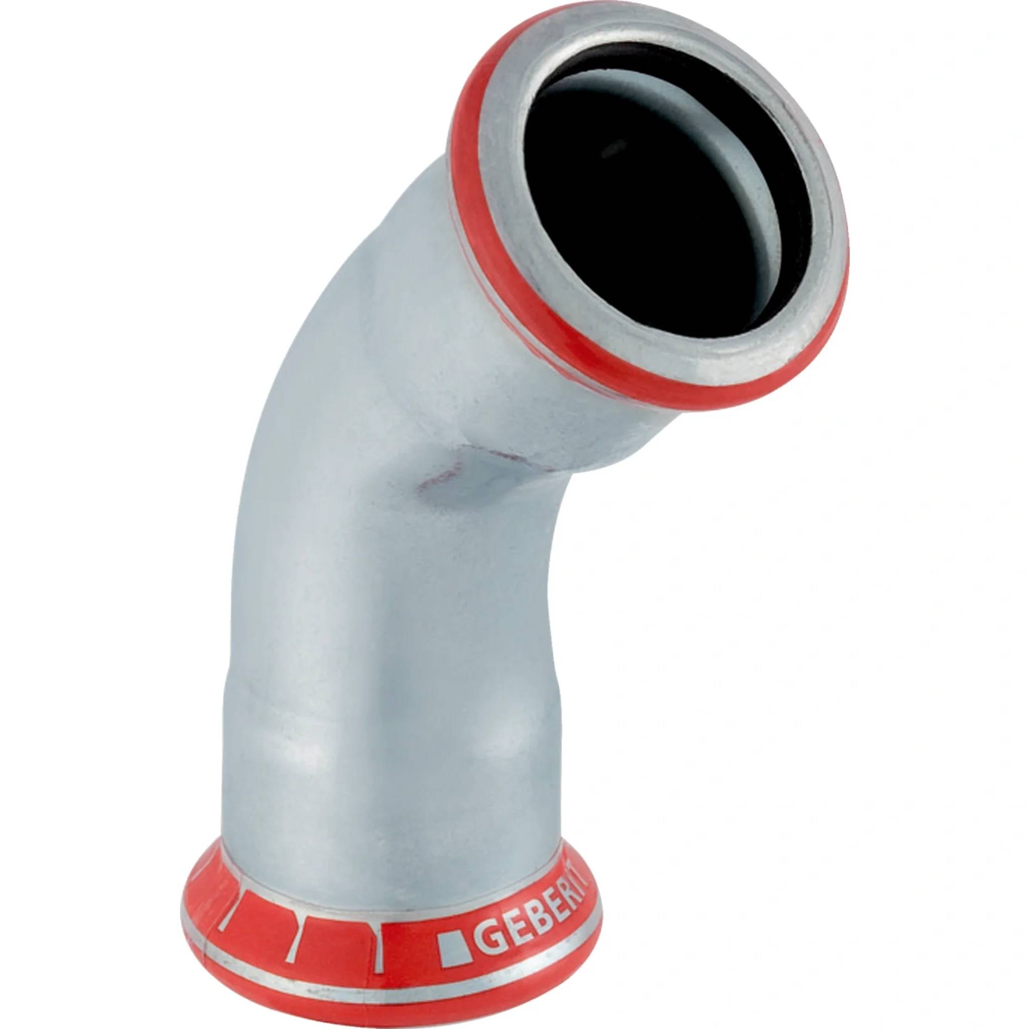 Geberit GE Mapress, C-Stahl Bogen, d88,9mm, 45 Gr., verzinkt, 1 Stk.
