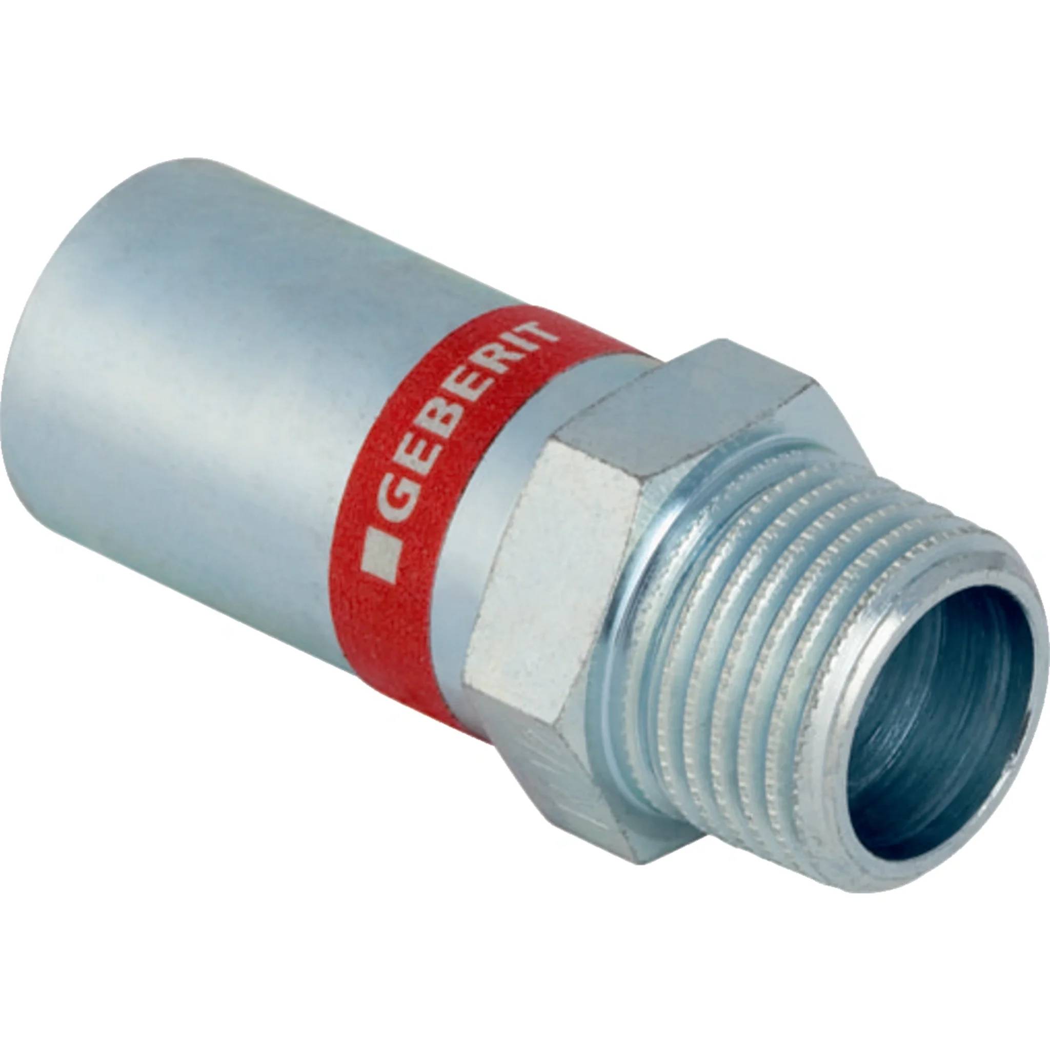 Geberit GE Mapress, C-Stahl, Uebergang mit Einschubende, d42mm, R1 1/2, 1 Stk.