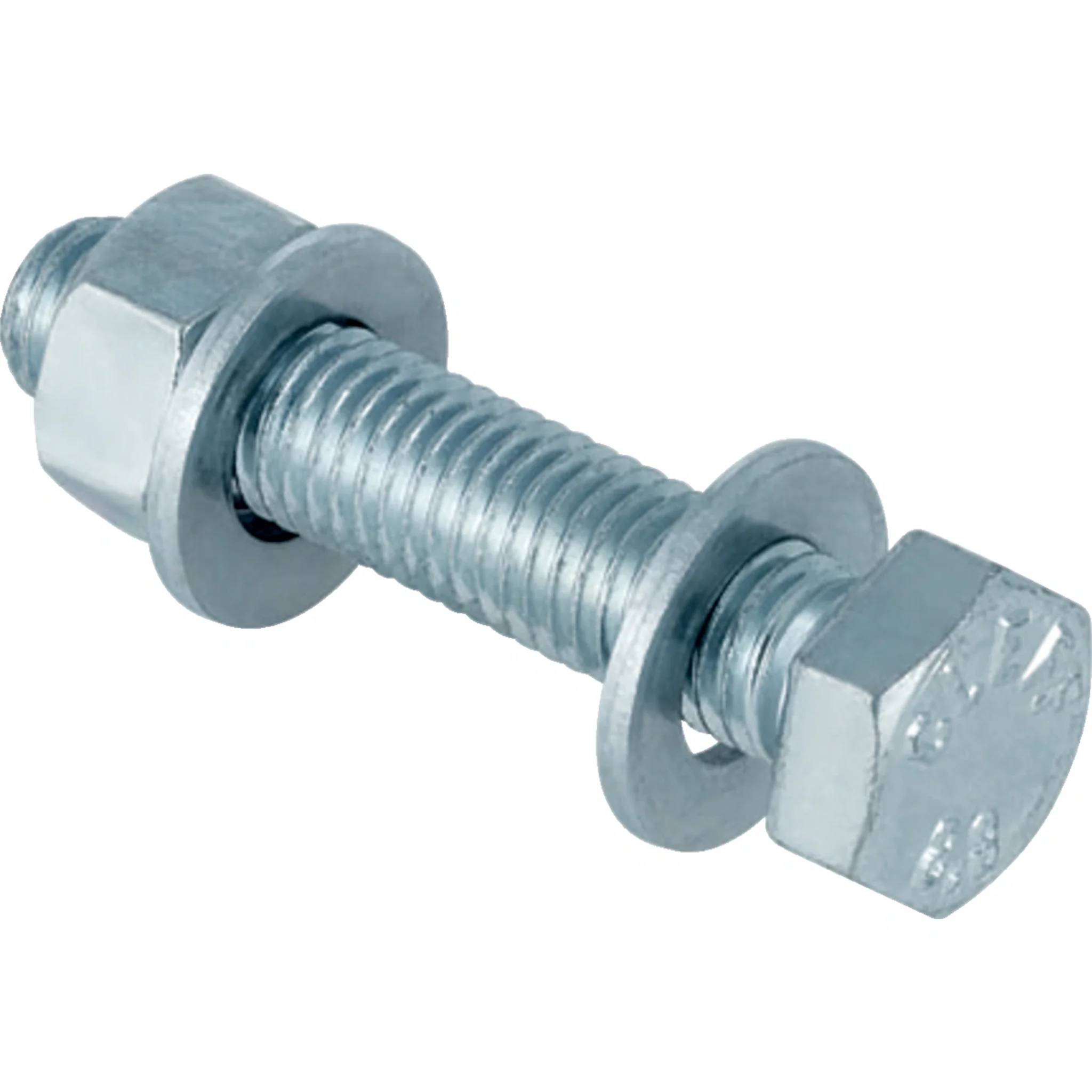 Geberit Mapress Schraubenset für Flansch, M12 x 60, verzinkt, 4 Stk.