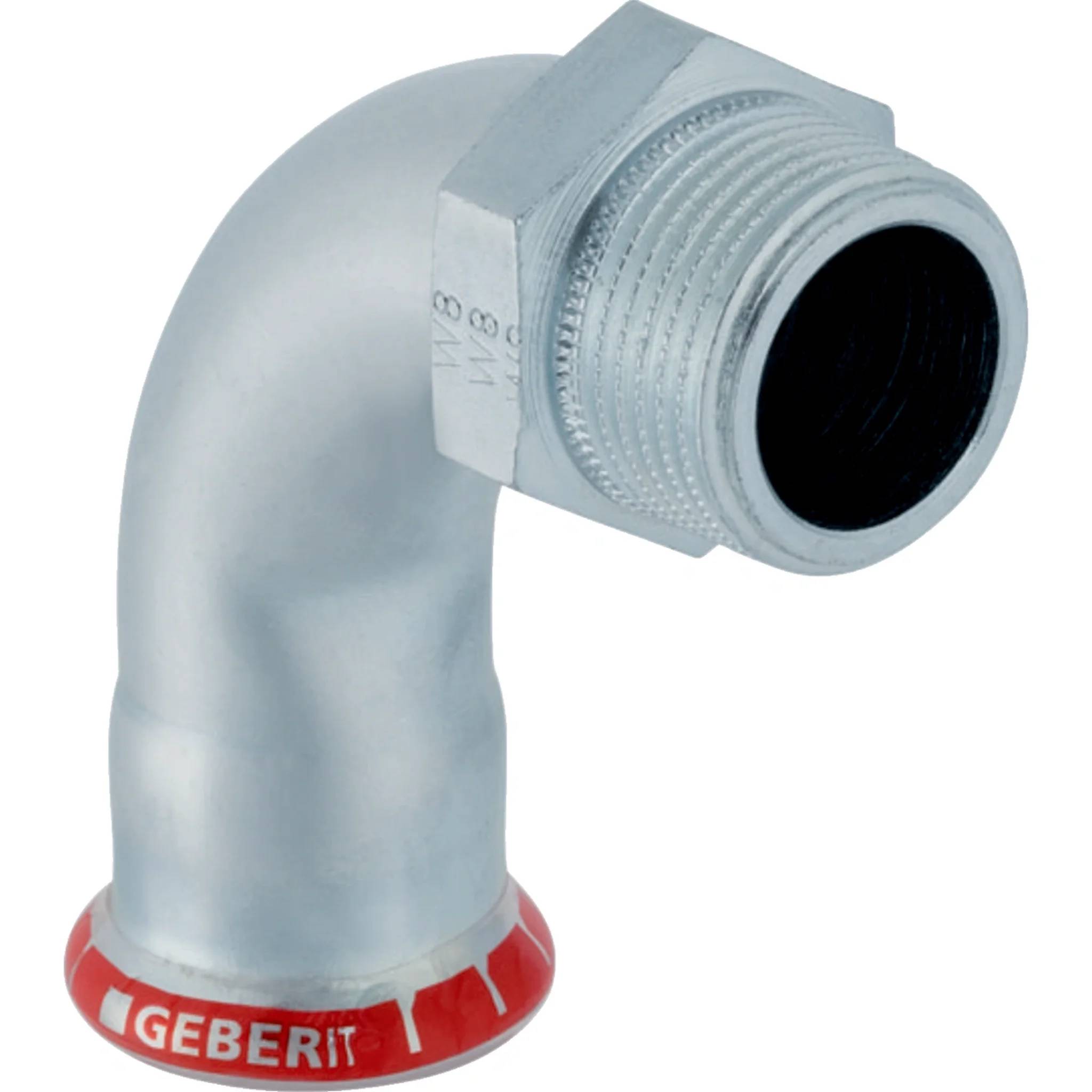 Geberit GE Mapress C-Stahl Uebergangsbogen, 90 Gr., d35mm x R5/4, verzinkt, 1 Stk.