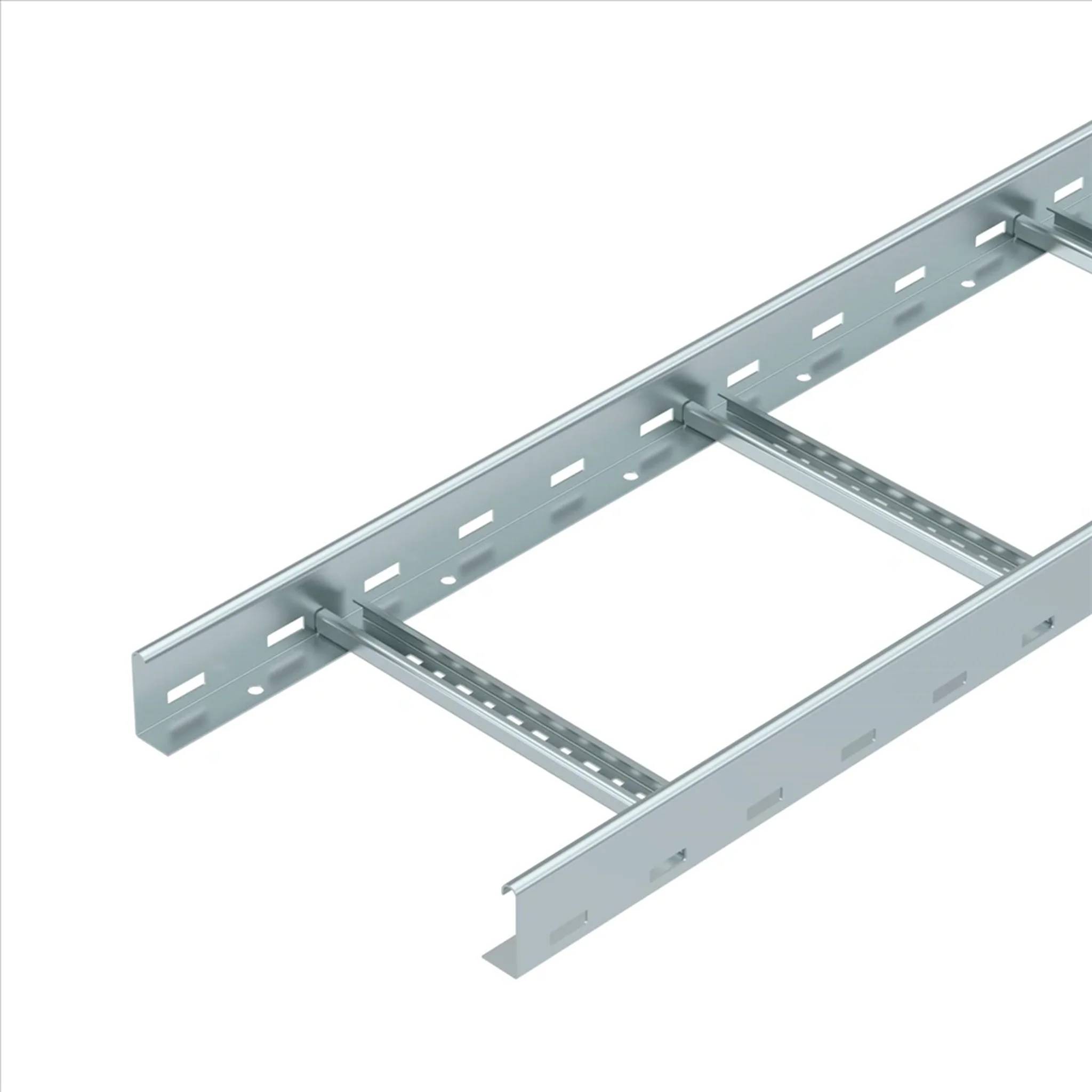 OBO Kabelleiter gelocht, VS-Sprosse, 60x3, 300mm, Stahl bandverzinkt, Stange mit 3m, 1 Stk.