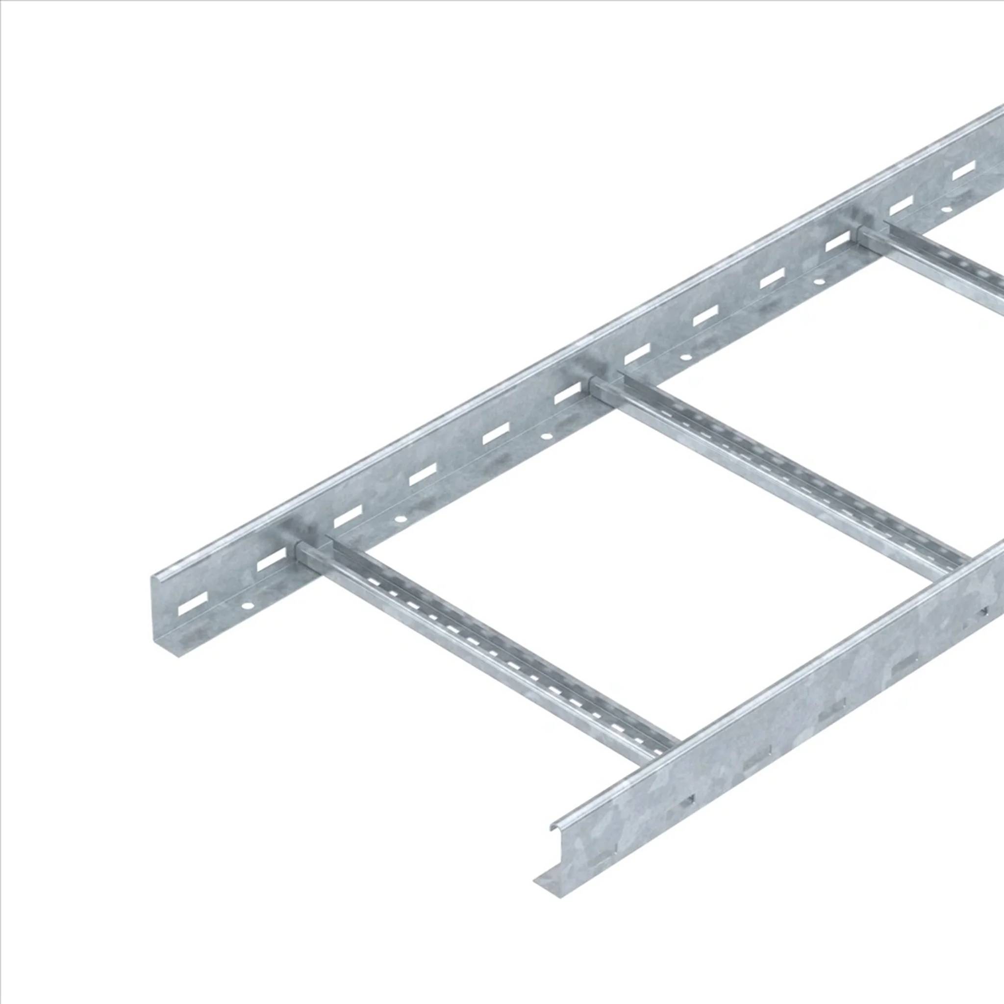 OBO Kabelleiter gelocht, VS Sprosse, 60x4, 400mm, Stahl, bandverzinkt, Stange mit 3m, 1 Stk.