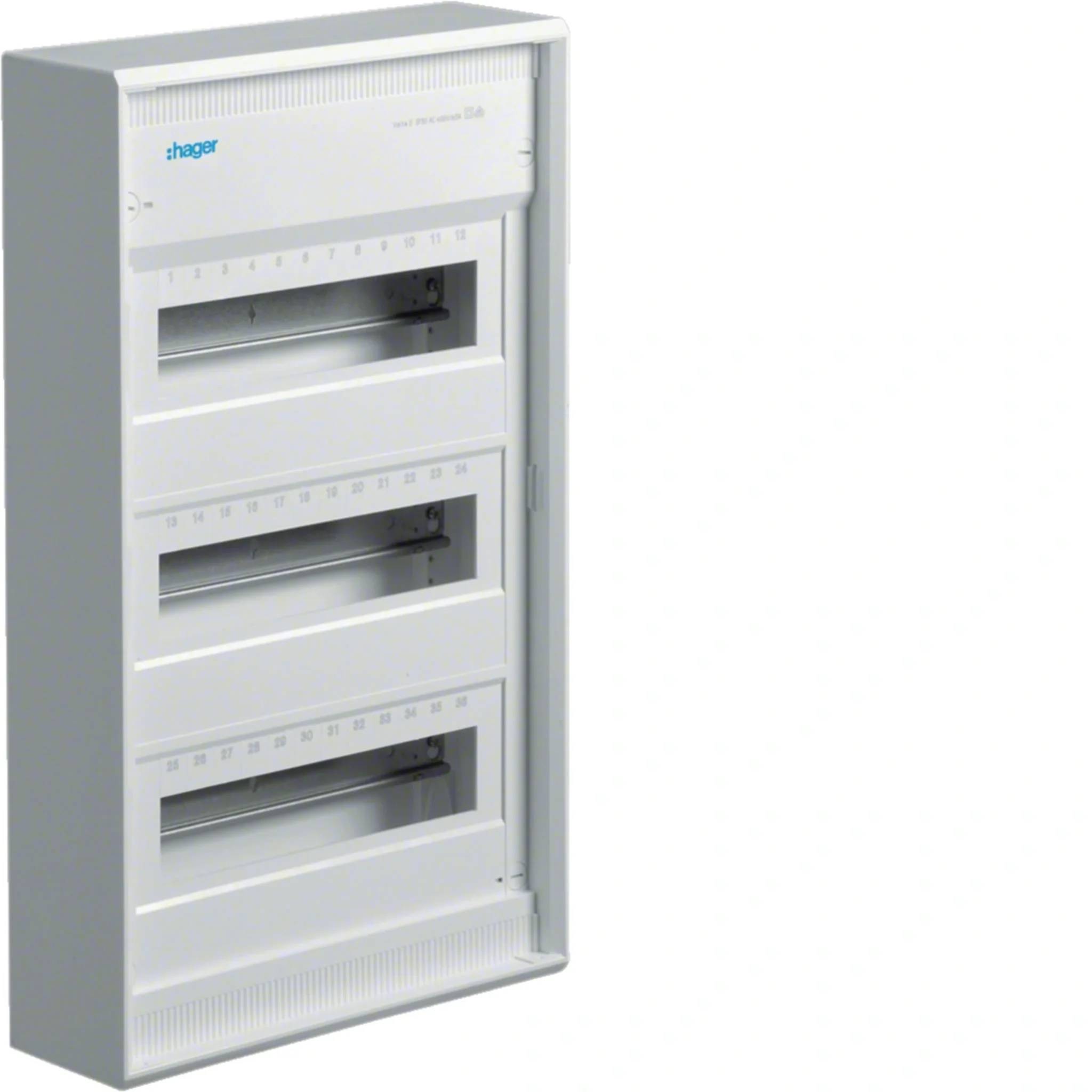 Hager Kleinv., Volta, APV, 3x12 PLE, IP30, 1 Stk.