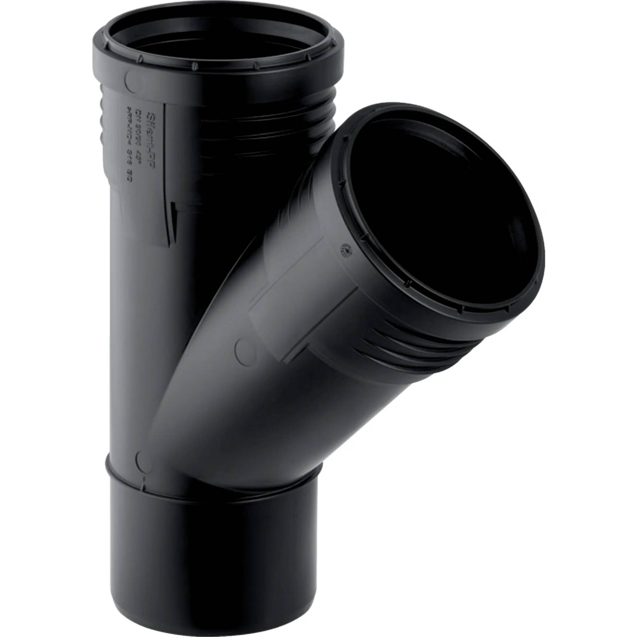 Geberit Silent-PP, Abzweiger, 45 Grad, d90/75 mm, 1 Stk.