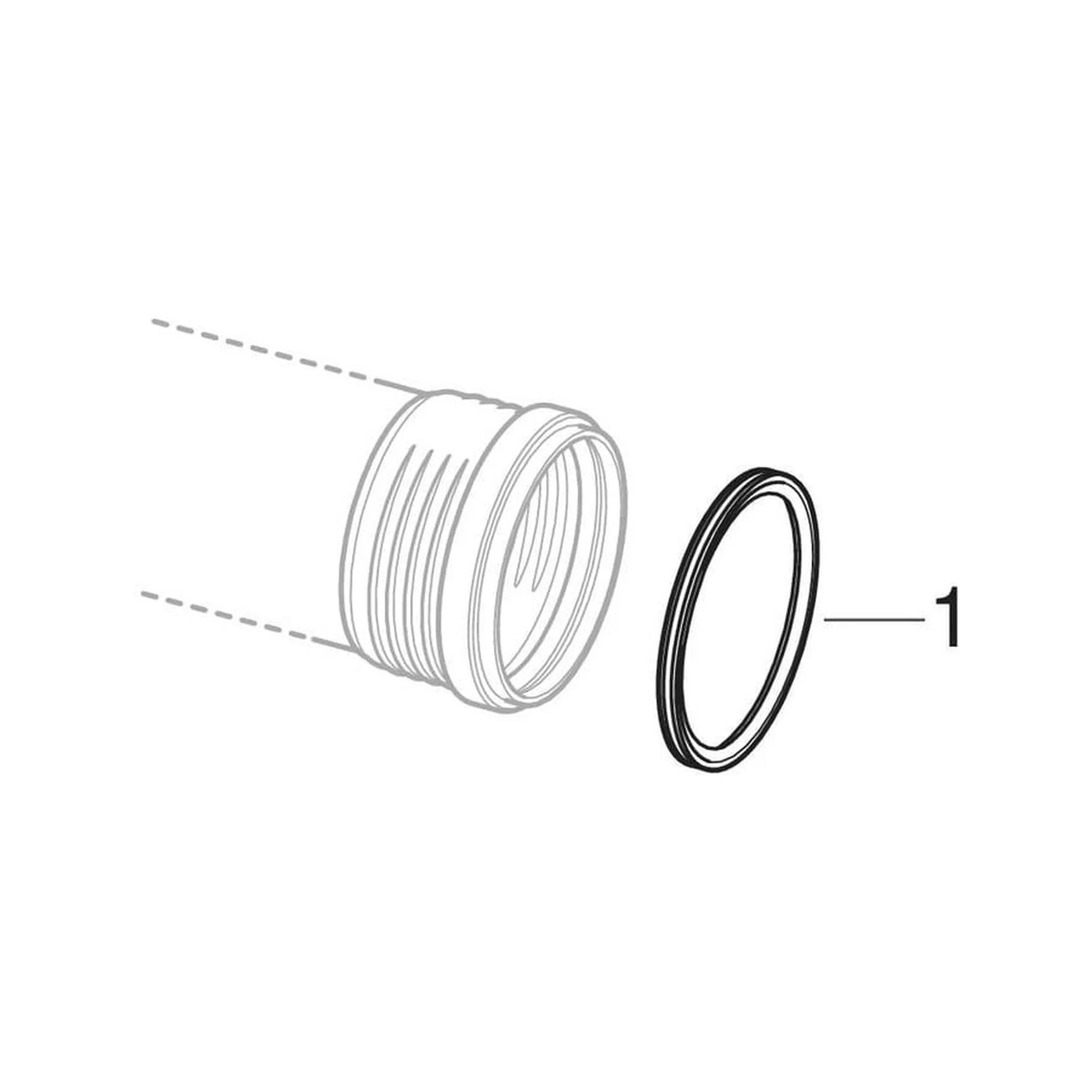 Geberit Silent-PP, Abzweiger, 45 Grad, d90/75 mm, 1 Stk.