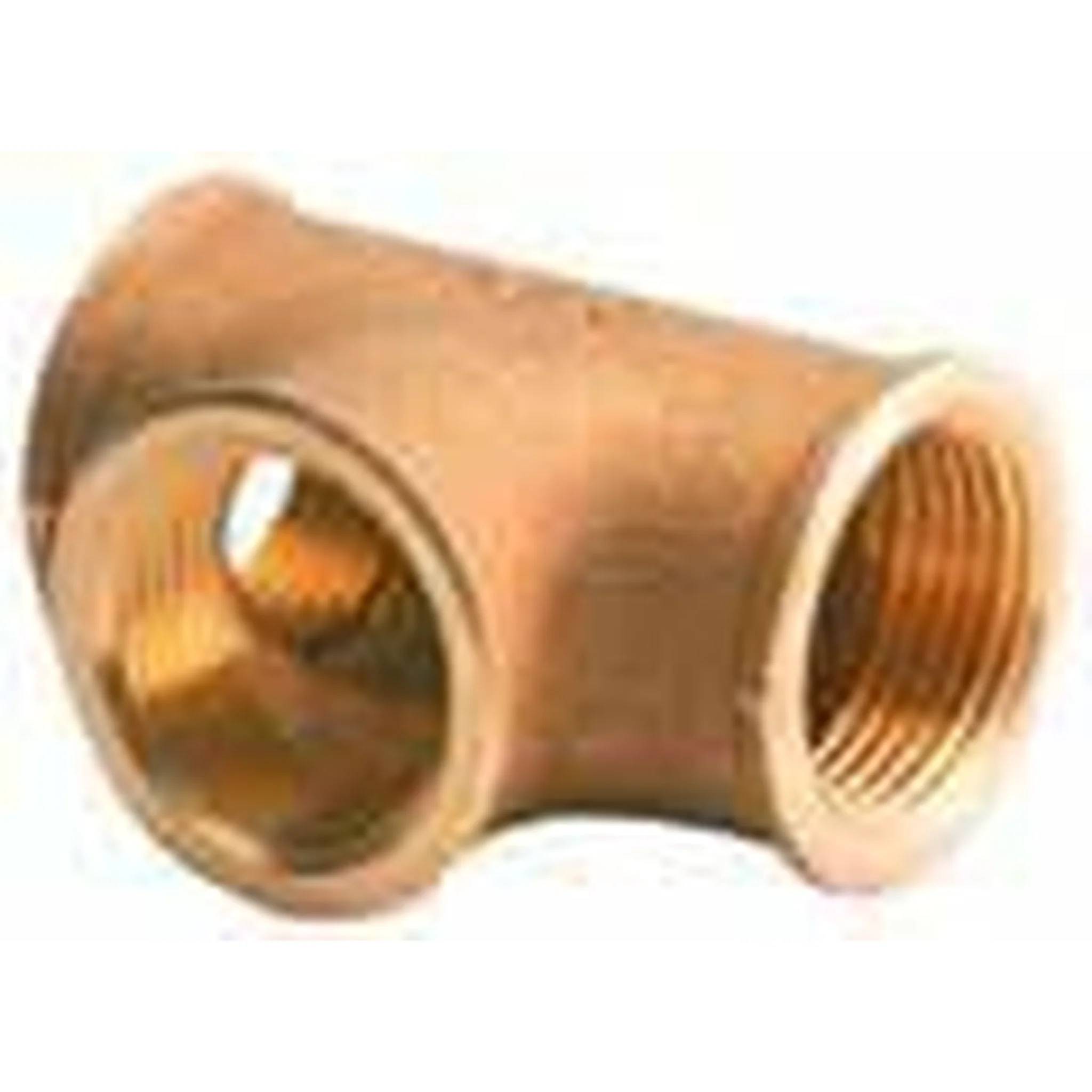 Wieland Moellersdorf T-Stück, Fig.4-3130, 1"x1/2"x 1", Rotguss, 1 Stk.