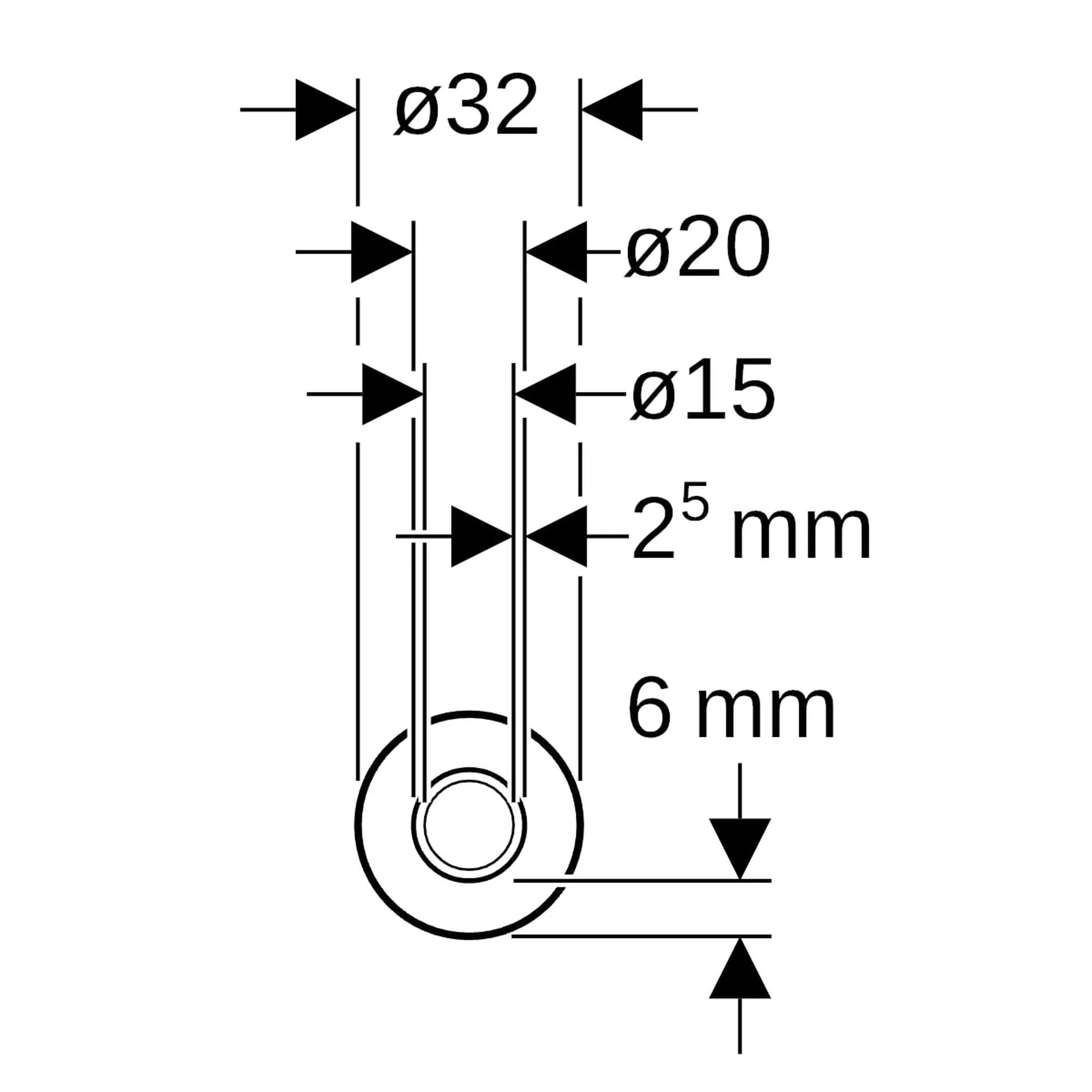 Geberit Mepla Therm Systemrohr ML, rot, d20mm, vorgedämmt 6mm, Bund mit 50m, 1 Stk.