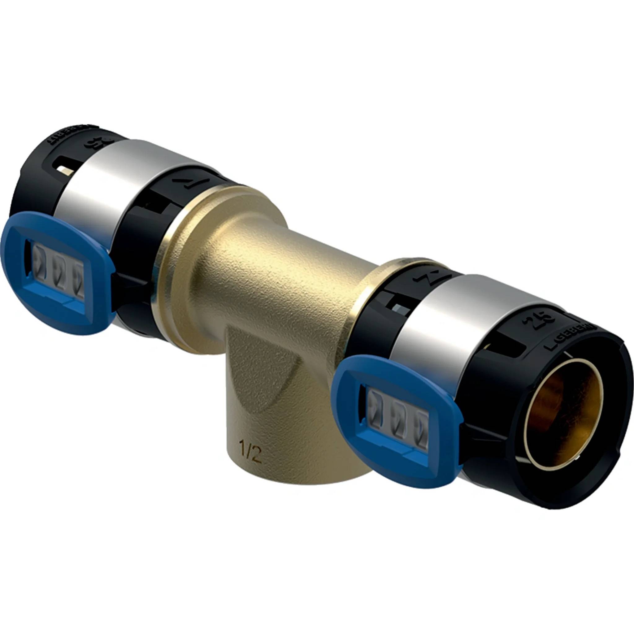 Geberit GE FlowFit, T-Stück, IG Rg+, d32 x Rp3/4 x 32mm, 1 Stk.