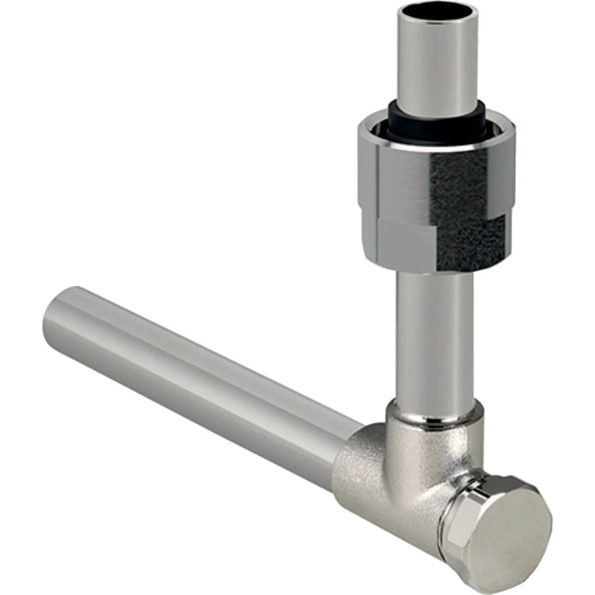 Geberit Mepla Metallrohr-Passwinkel, für Eckanschluss, d15mm, G3/4, vernickelt, absperrbar, 2 Stk.