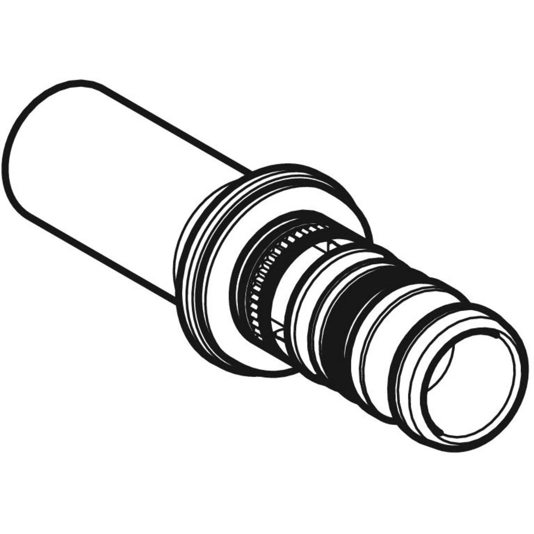 Geberit GE Mepla, Übergang auf Mapress, mit Einschubende, d63 x 54mm, 1 Stk.