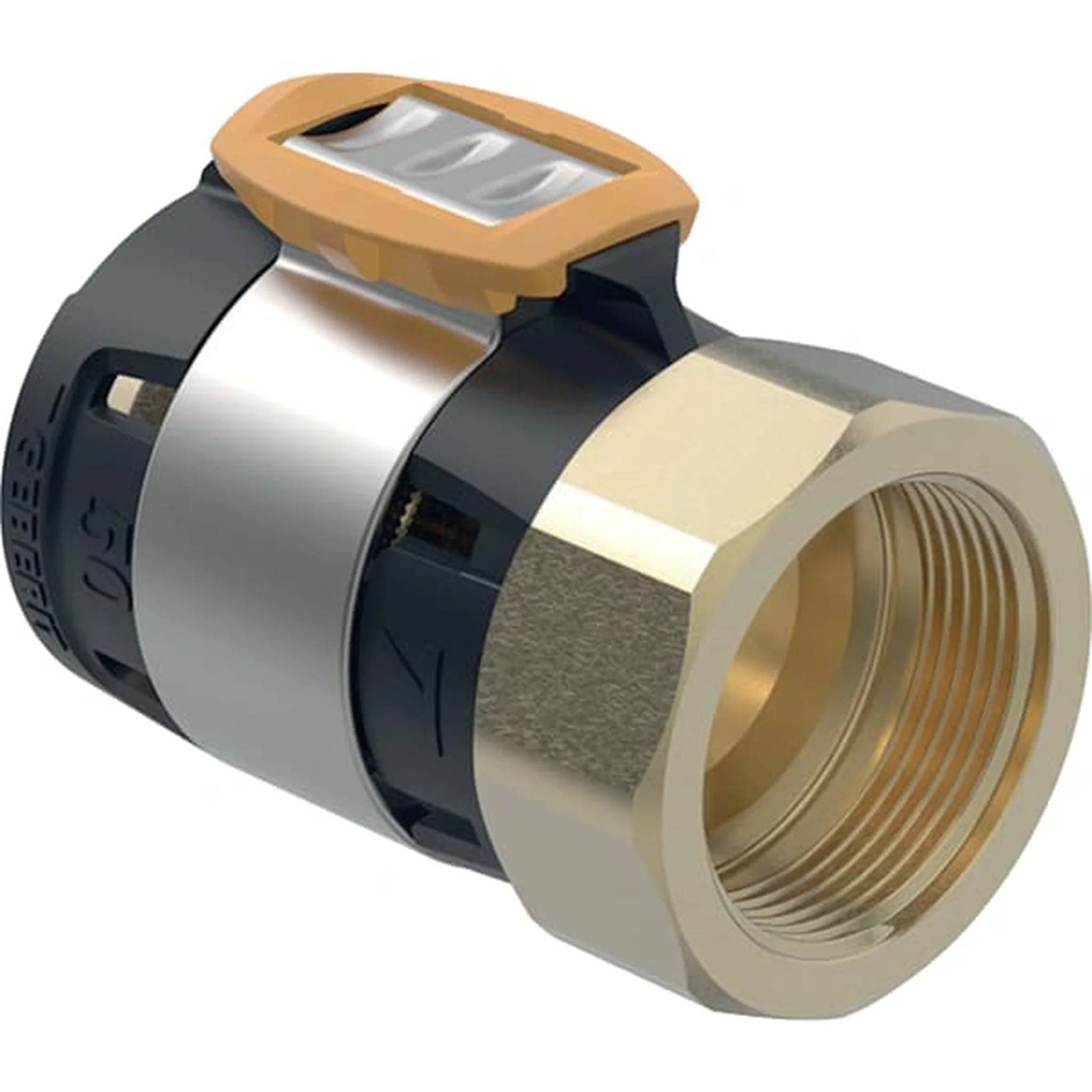 Geberit GE FlowFit, Übergang, IG, SiBr, d63mm, Rp2, 1 Stk.