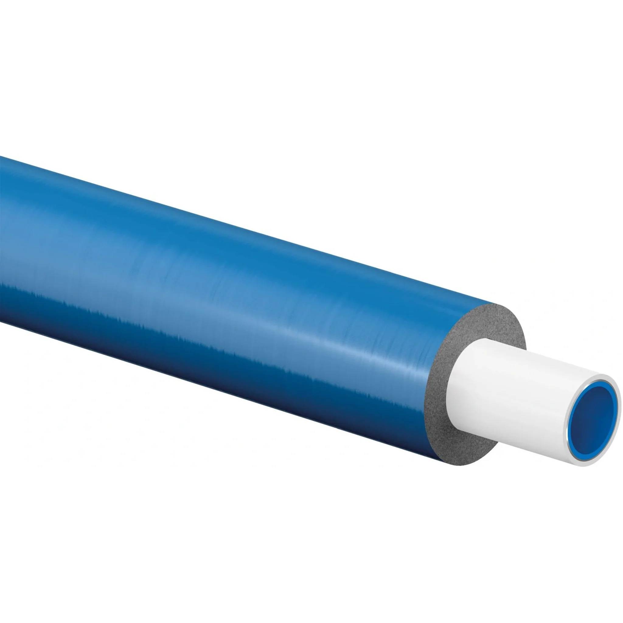 UPONOR Uni Pipe PLUS, weiß vorgedämmt, S4, WLS 040, 16 x 2,0mm, rot, Bund mit 100m, 1 Stk.