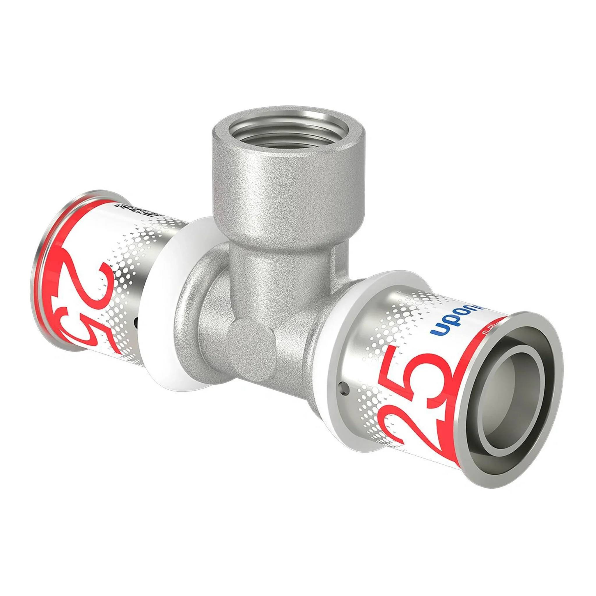 UPONOR S-Press PLUS T-Stück, mit Innengew., 25-Rp1/2"FT-25, 1 Stk.