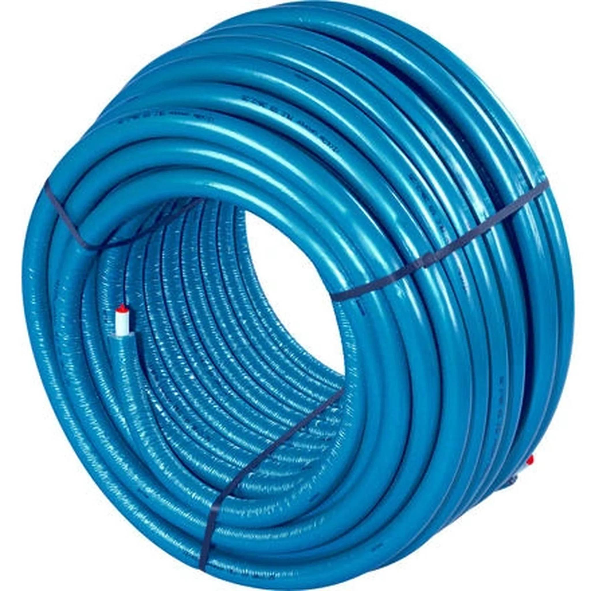 UPONOR Uni Pipe PLUS, weiß vorgedämmt, S4, WLS 040, 16 x 2,0mm, rot, Bund mit 100m, 1 Stk.