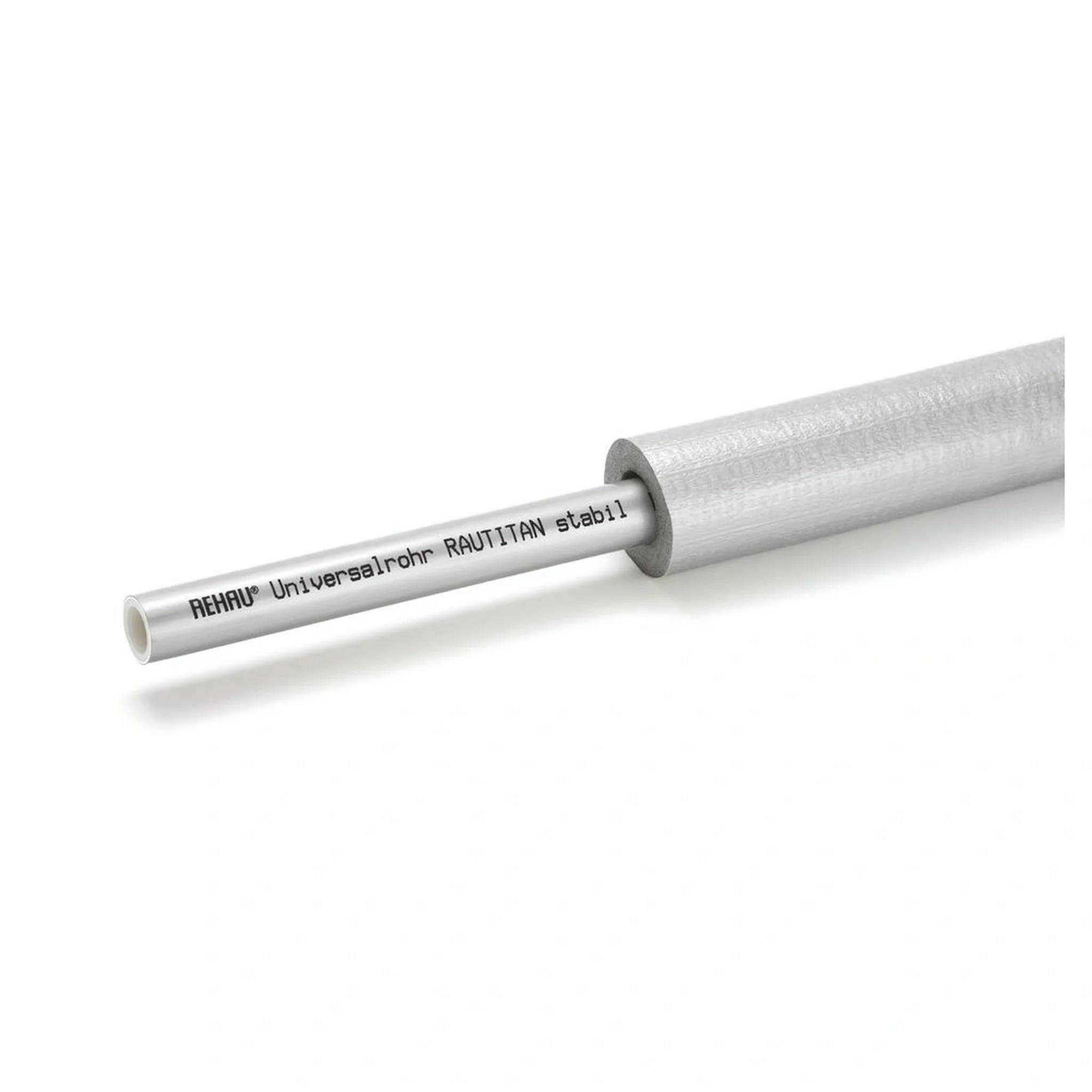 REHAU Universalrohr, RAUTITAN stabil, 16,2 x 2,6mm, Runddämmung 13mm, Bund mit 25m, 1 Stk.